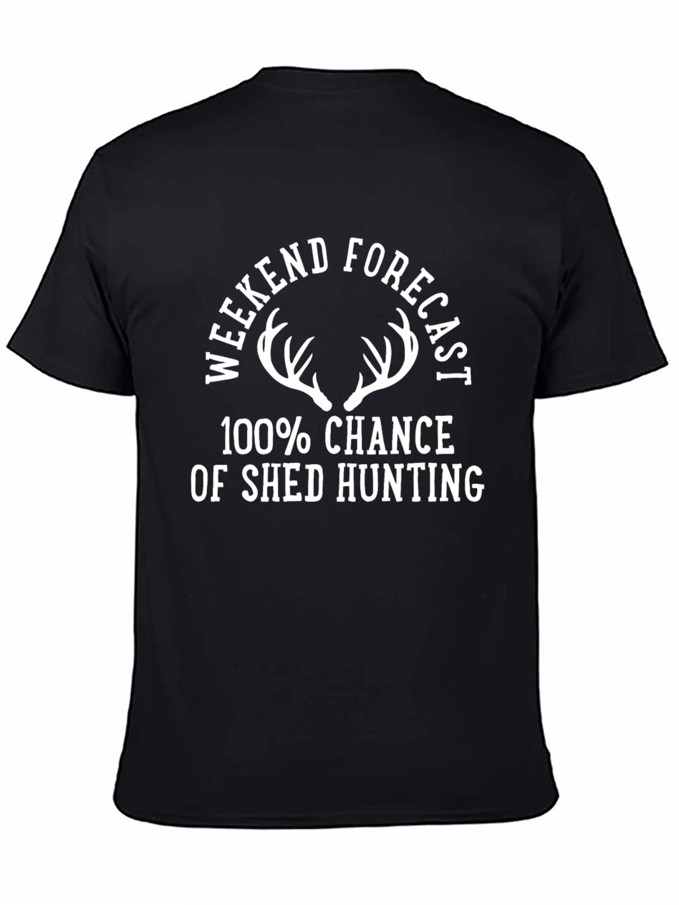 Shed Hunting Forecast Graphic T-Shirt