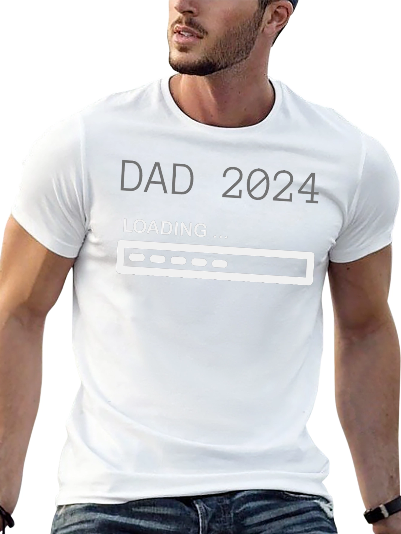 Dad 2024 Loading T-Shirt
