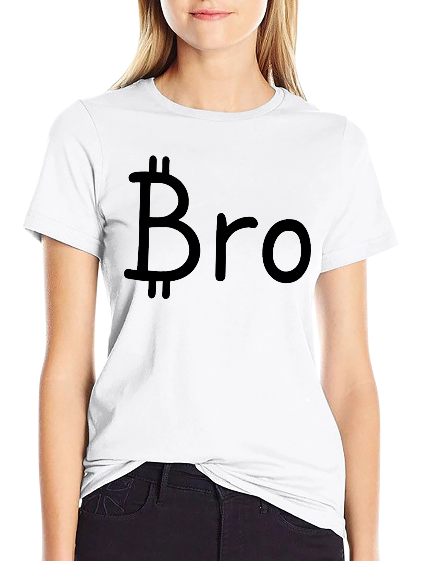Bitcoin Bro Black T-Shirt - Crypto Enthusiast Tee