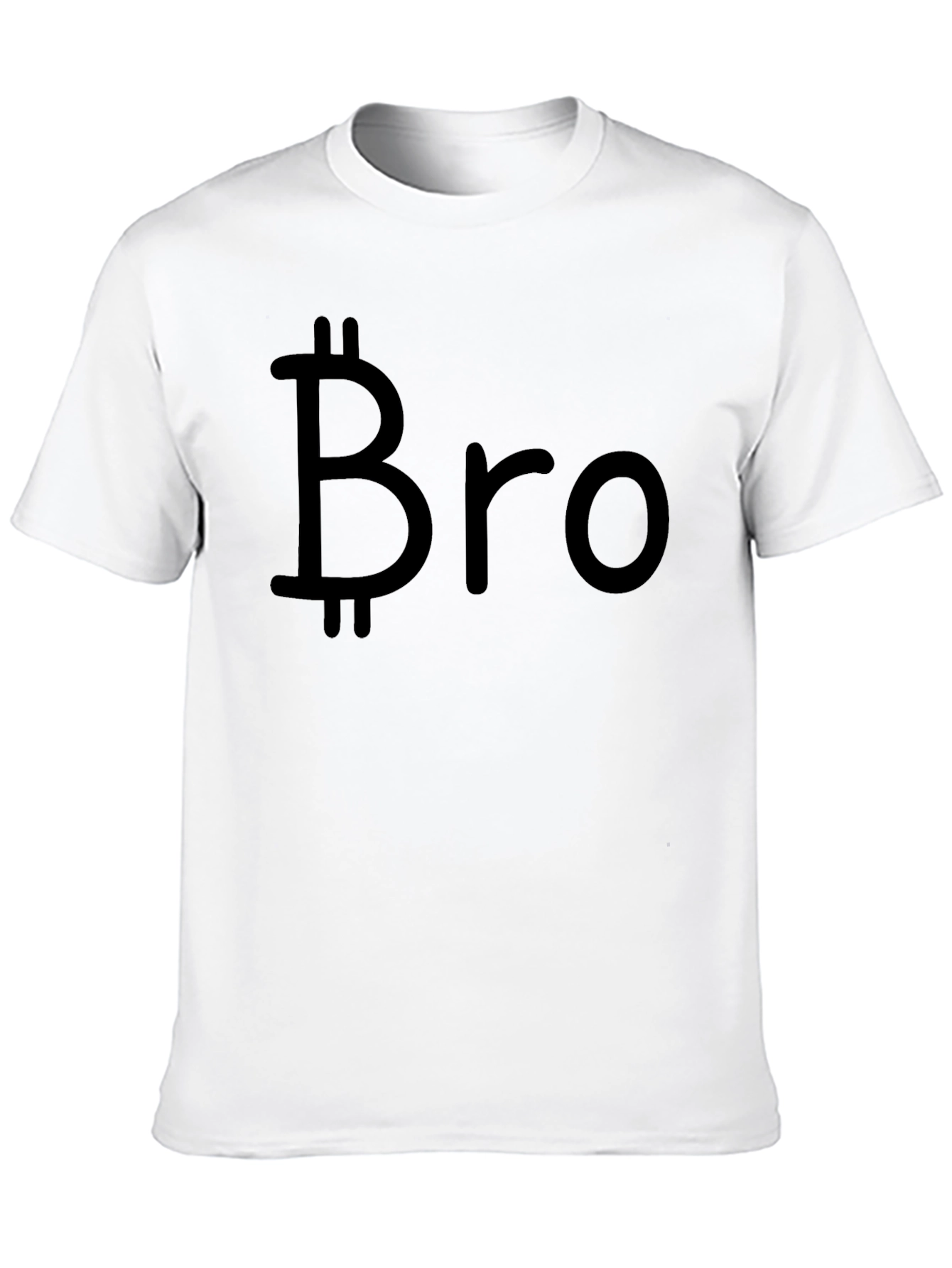 Bitcoin Bro Black T-Shirt - Crypto Enthusiast Tee