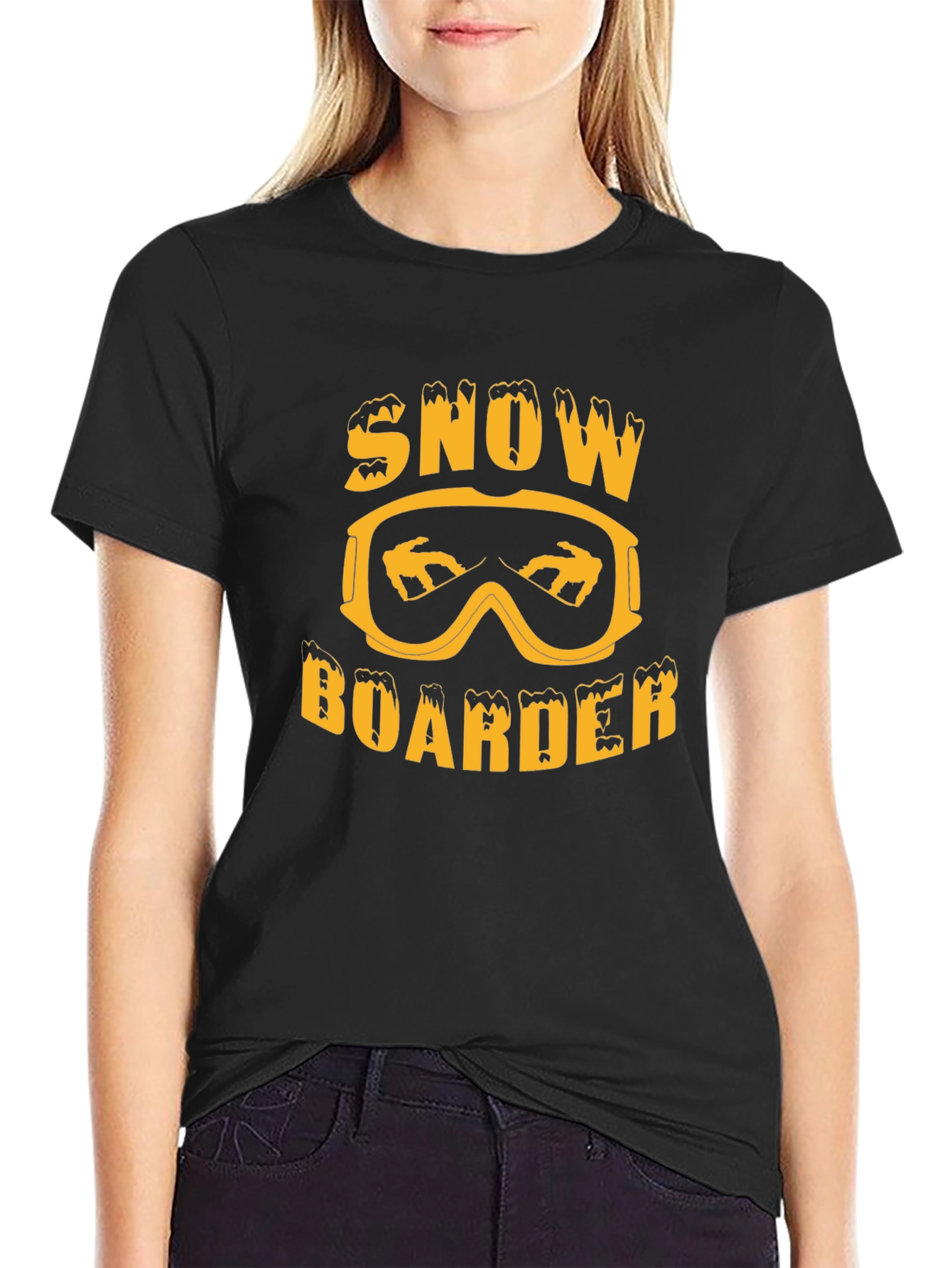 Snowboarder Graphic Tee - Cool Winter Sports Shirt
