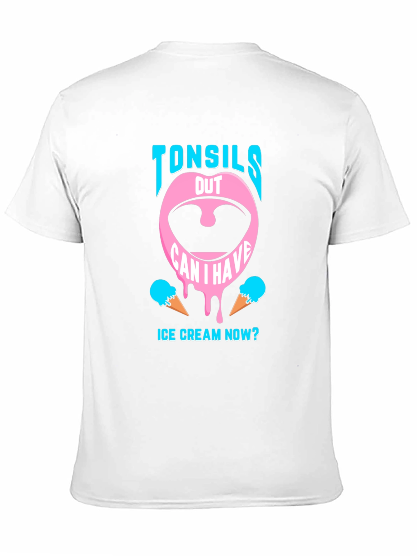 Tonsils Out Ice Cream T-Shirt