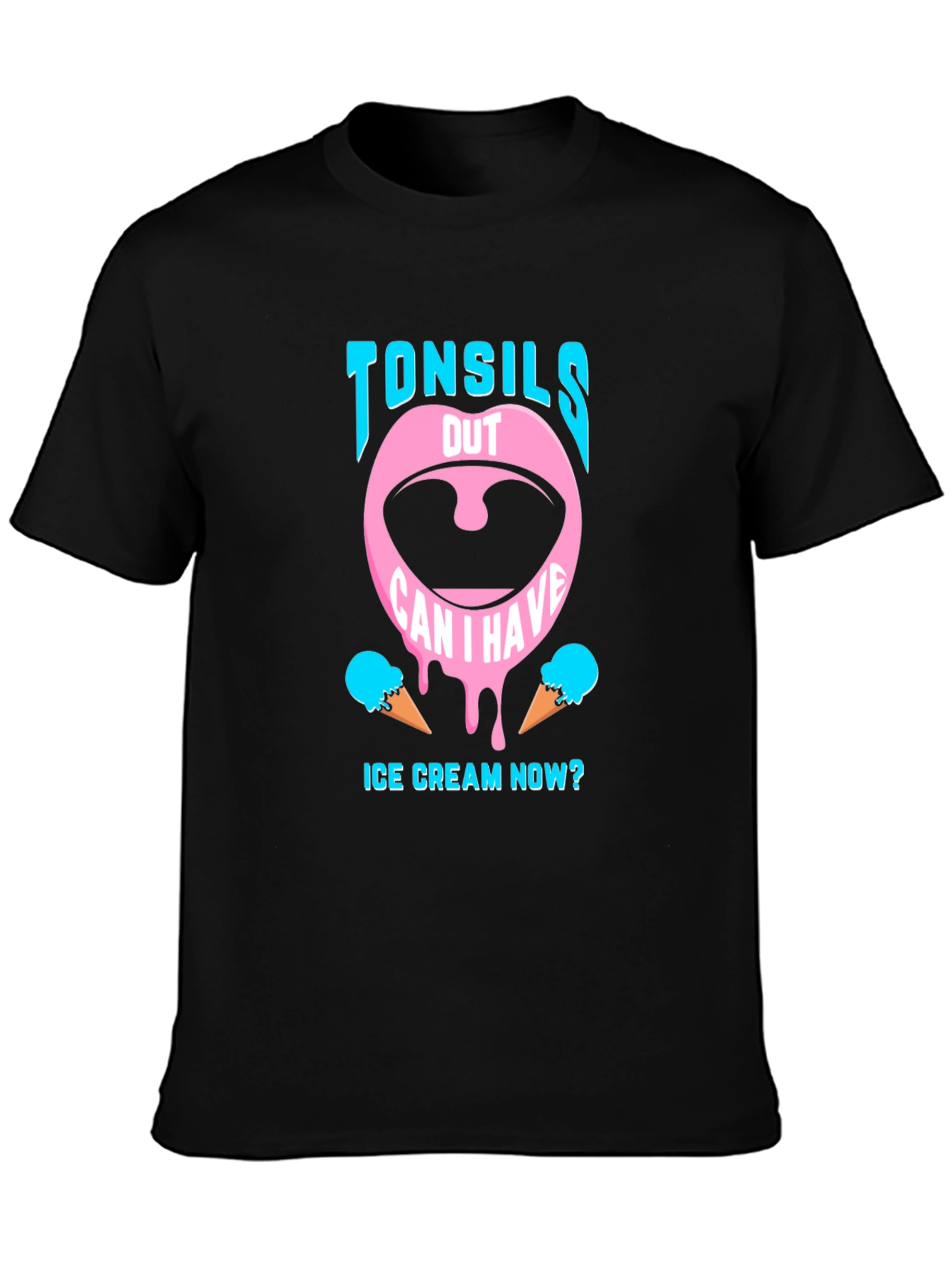 Tonsils Out Ice Cream T-Shirt