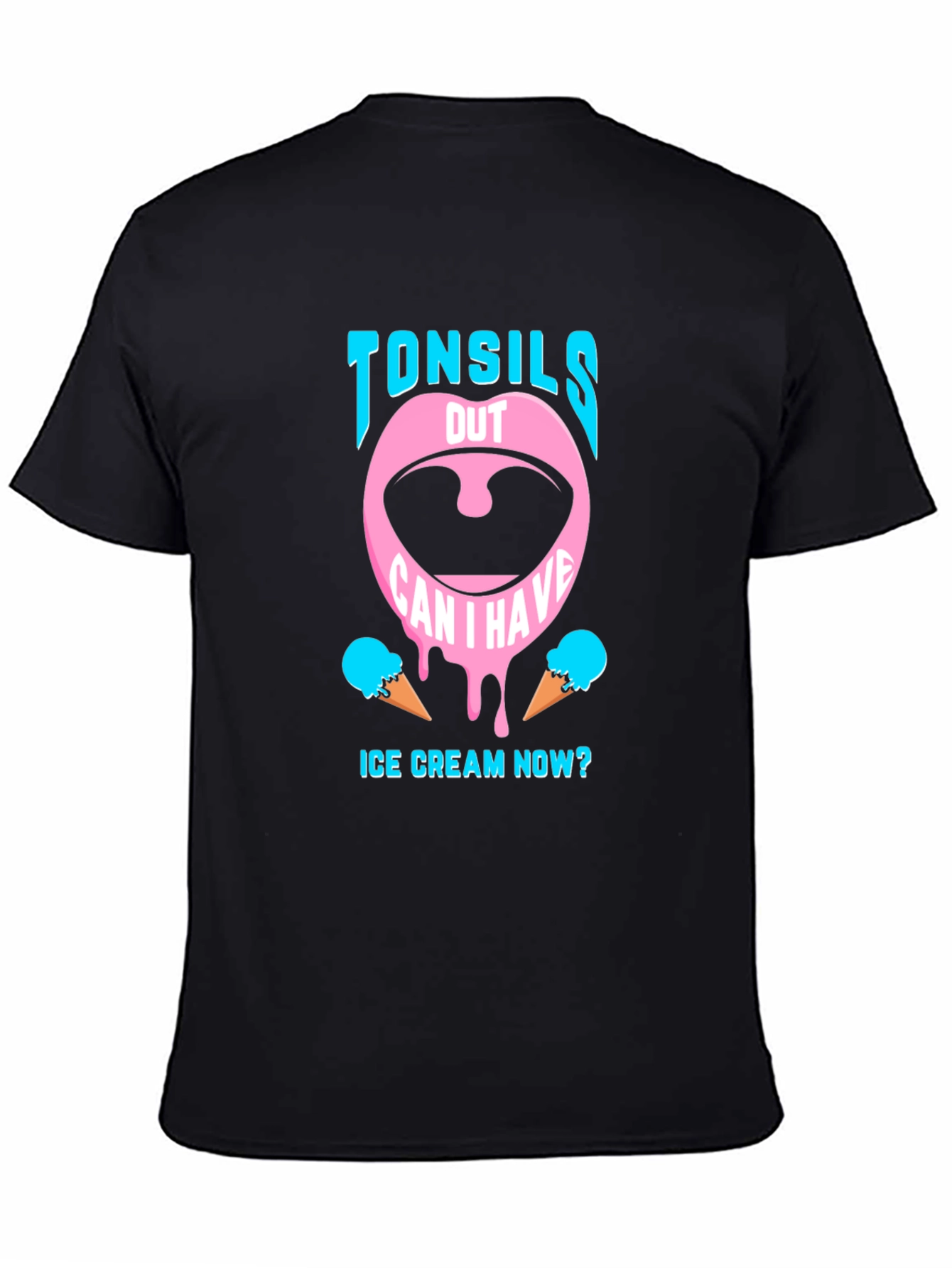 Tonsils Out Ice Cream T-Shirt