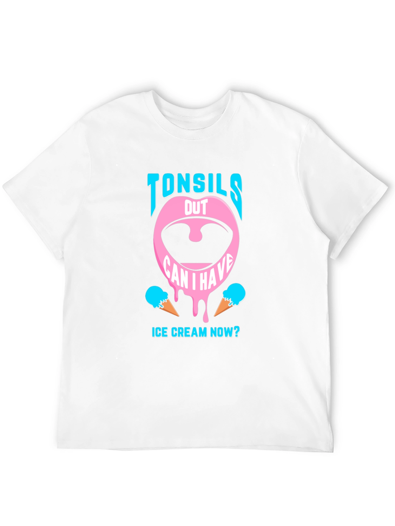 Tonsils Out Ice Cream T-Shirt