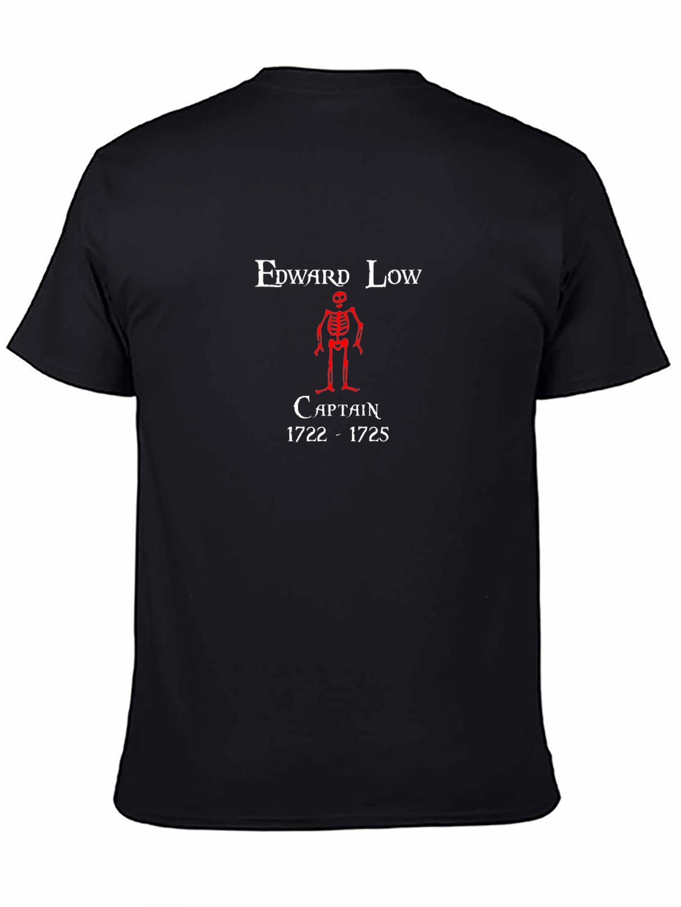 Edward Low Pirate Captain T-Shirt