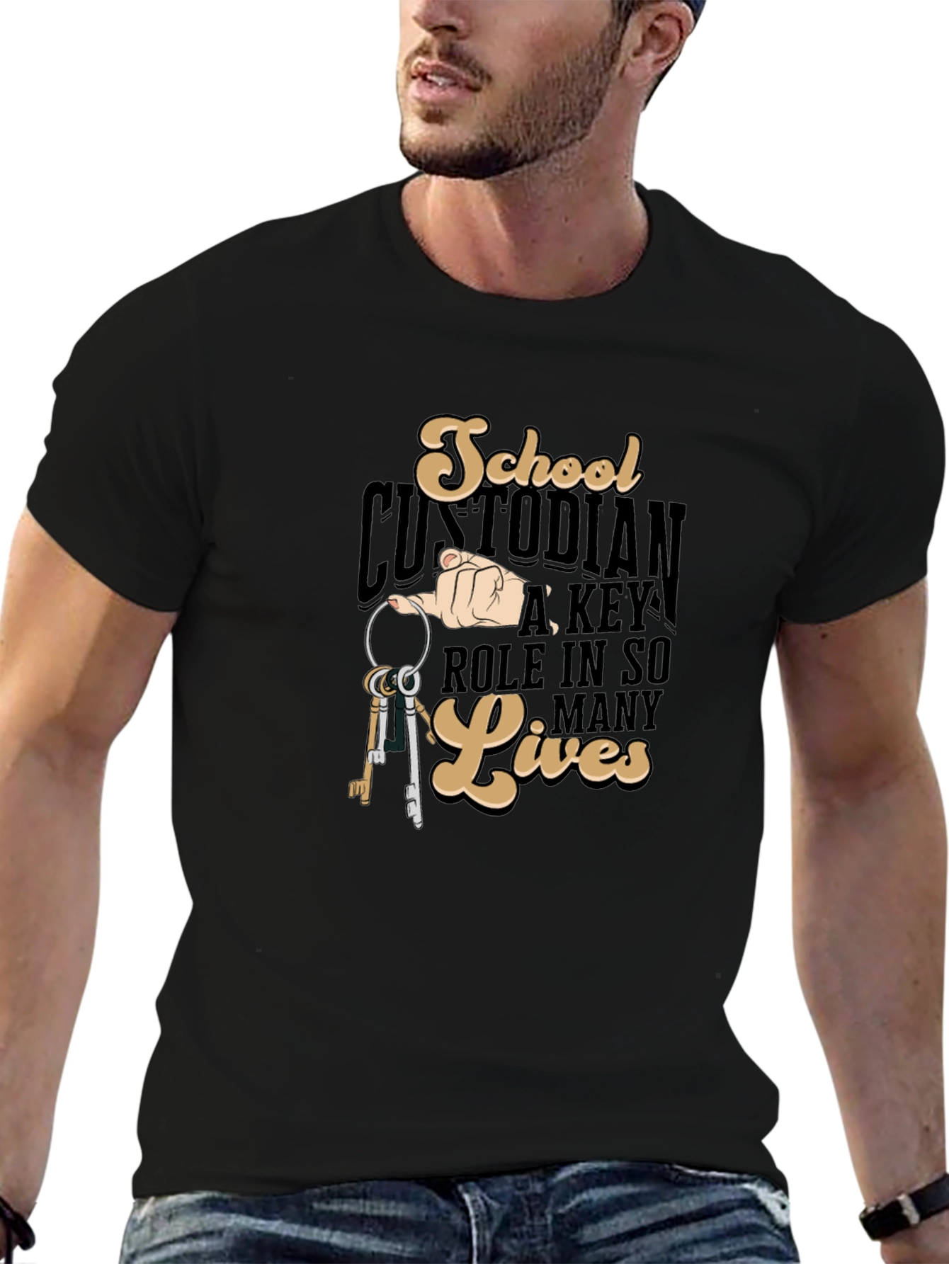 School Custodian T-Shirt