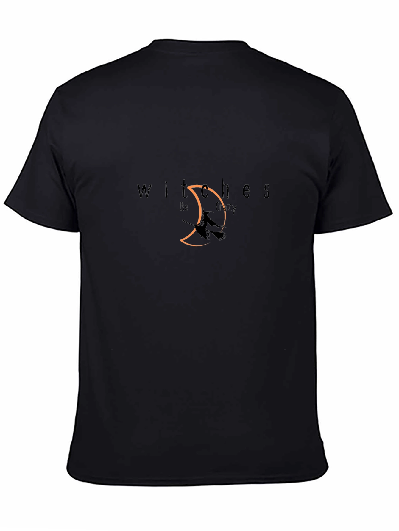 Witches Be Crazy Black Graphic Tee