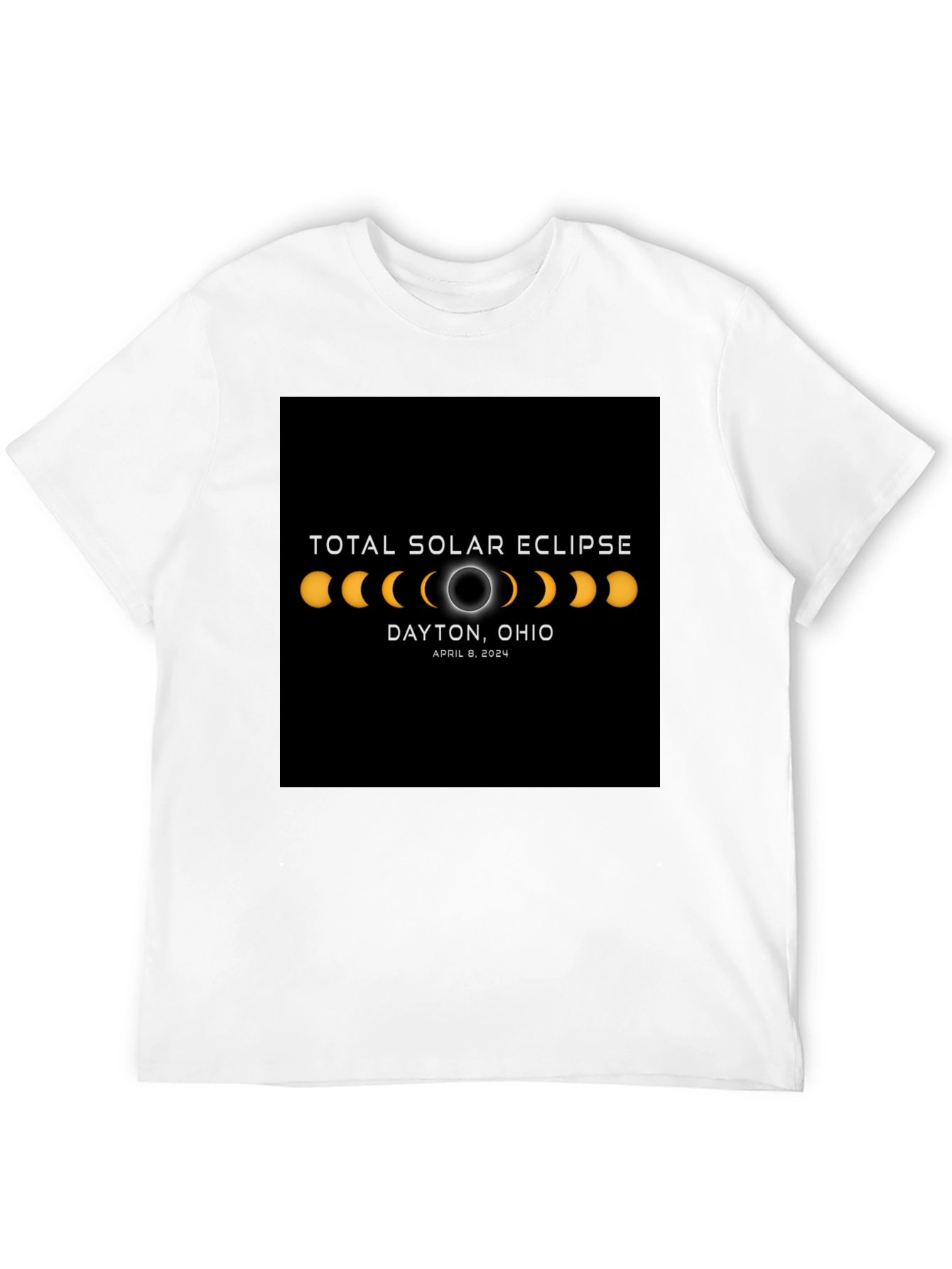 Total Solar Eclipse Dayton Ohio 2024 T-Shirt