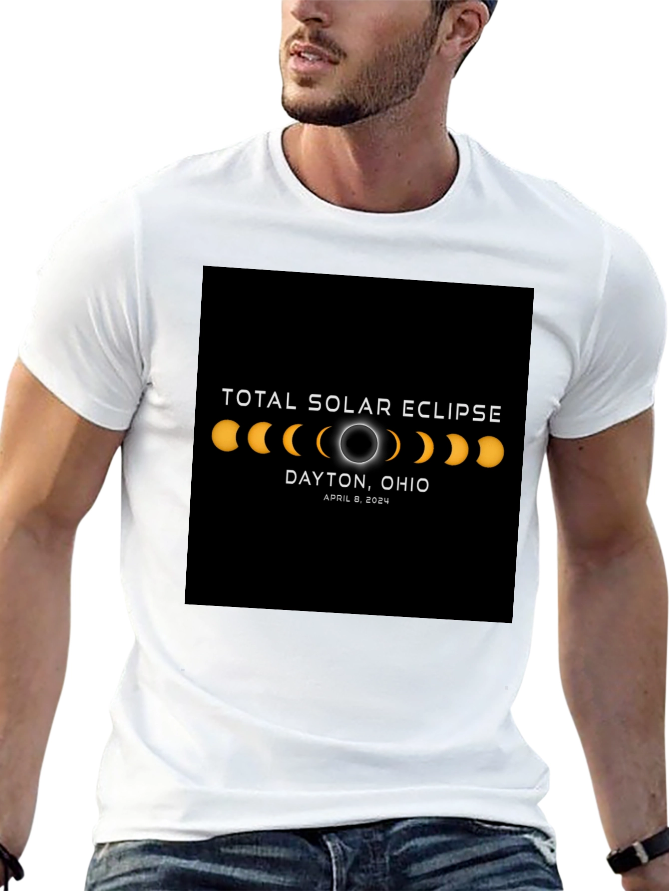 Total Solar Eclipse Dayton Ohio 2024 T-Shirt