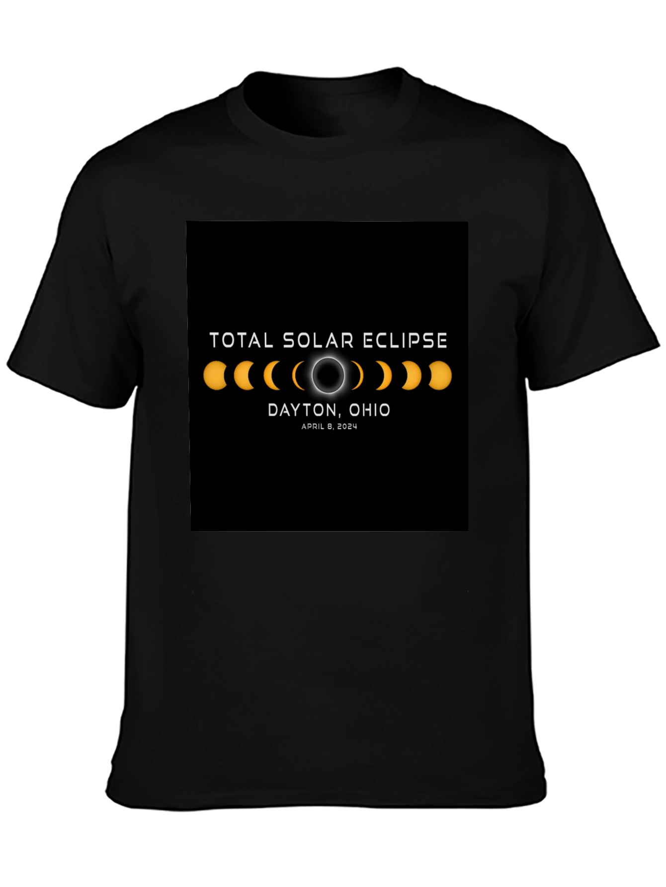 Total Solar Eclipse Dayton Ohio 2024 T-Shirt