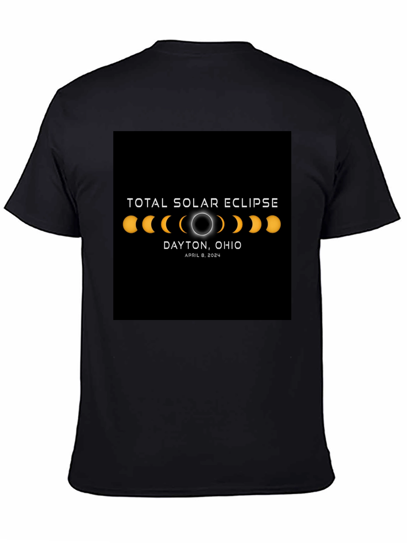 Total Solar Eclipse Dayton Ohio 2024 T-Shirt