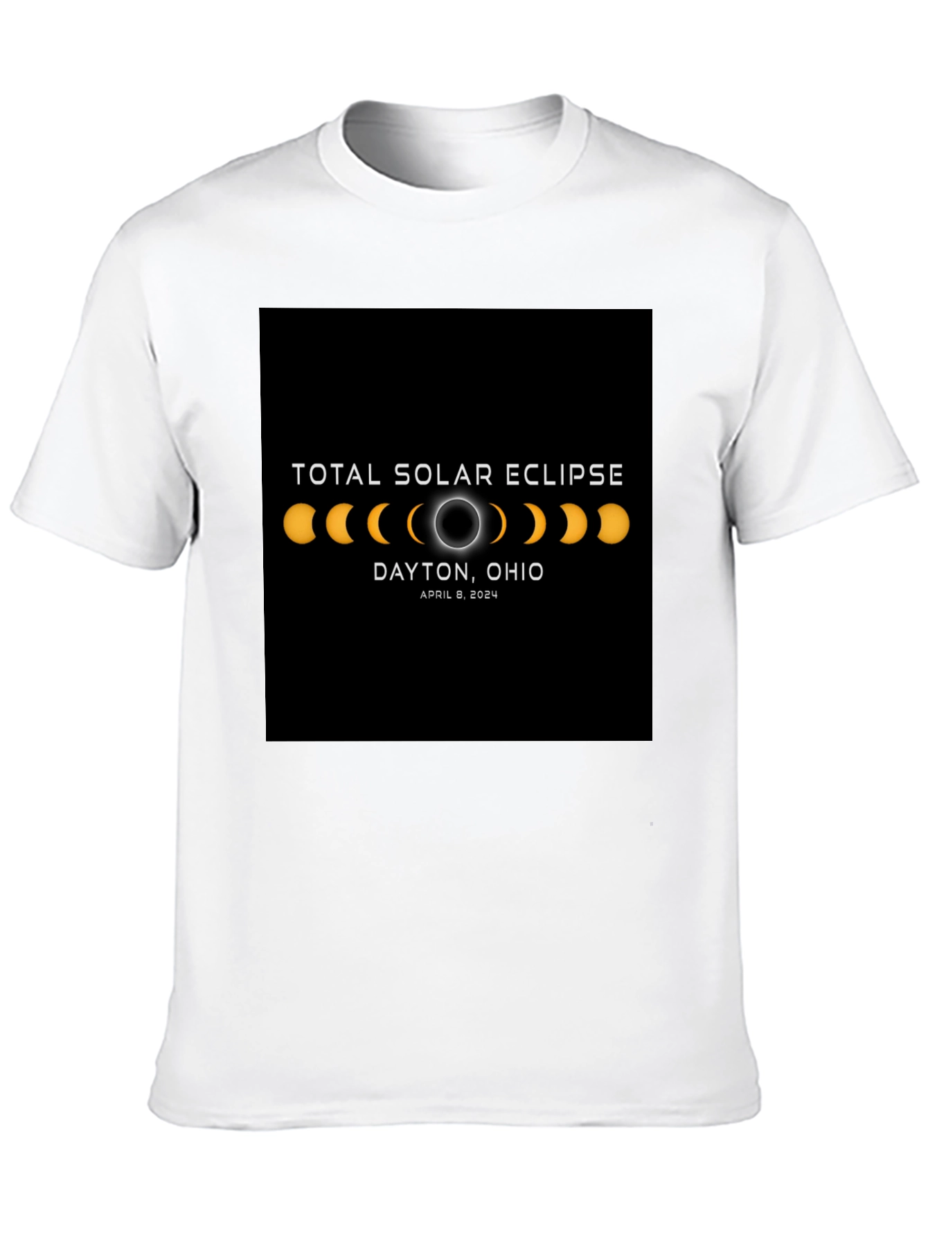 Total Solar Eclipse Dayton Ohio 2024 T-Shirt