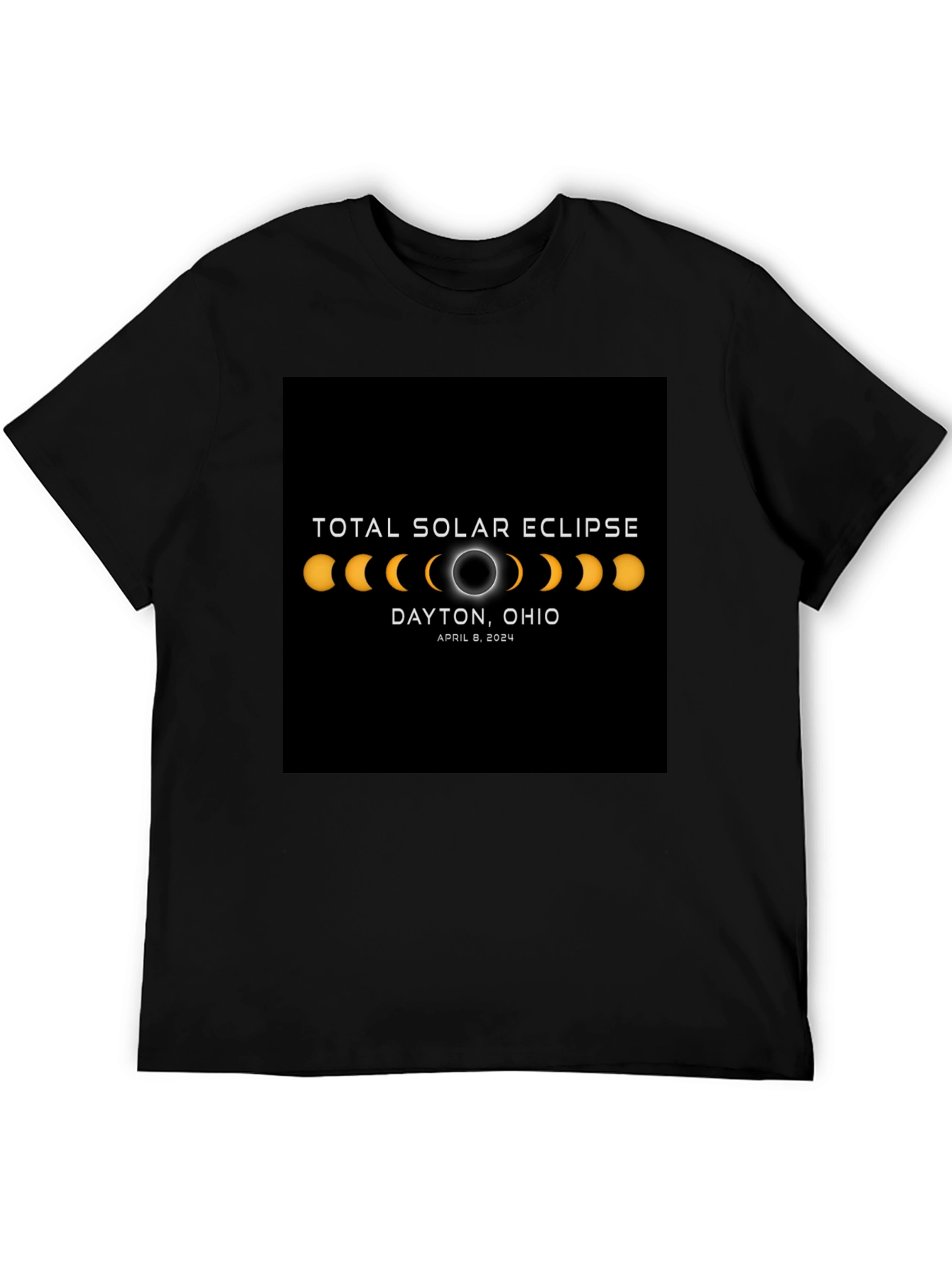 Total Solar Eclipse Dayton Ohio 2024 T-Shirt