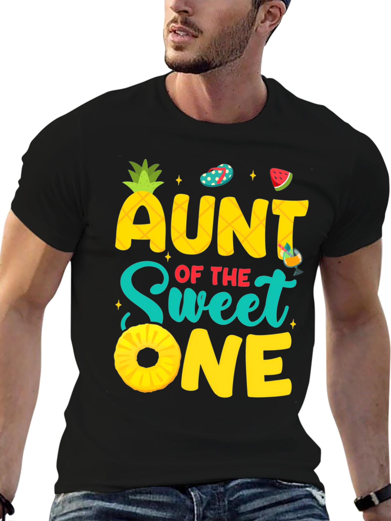 Aunt of the Sweet One T-Shirt | Summer Vibes