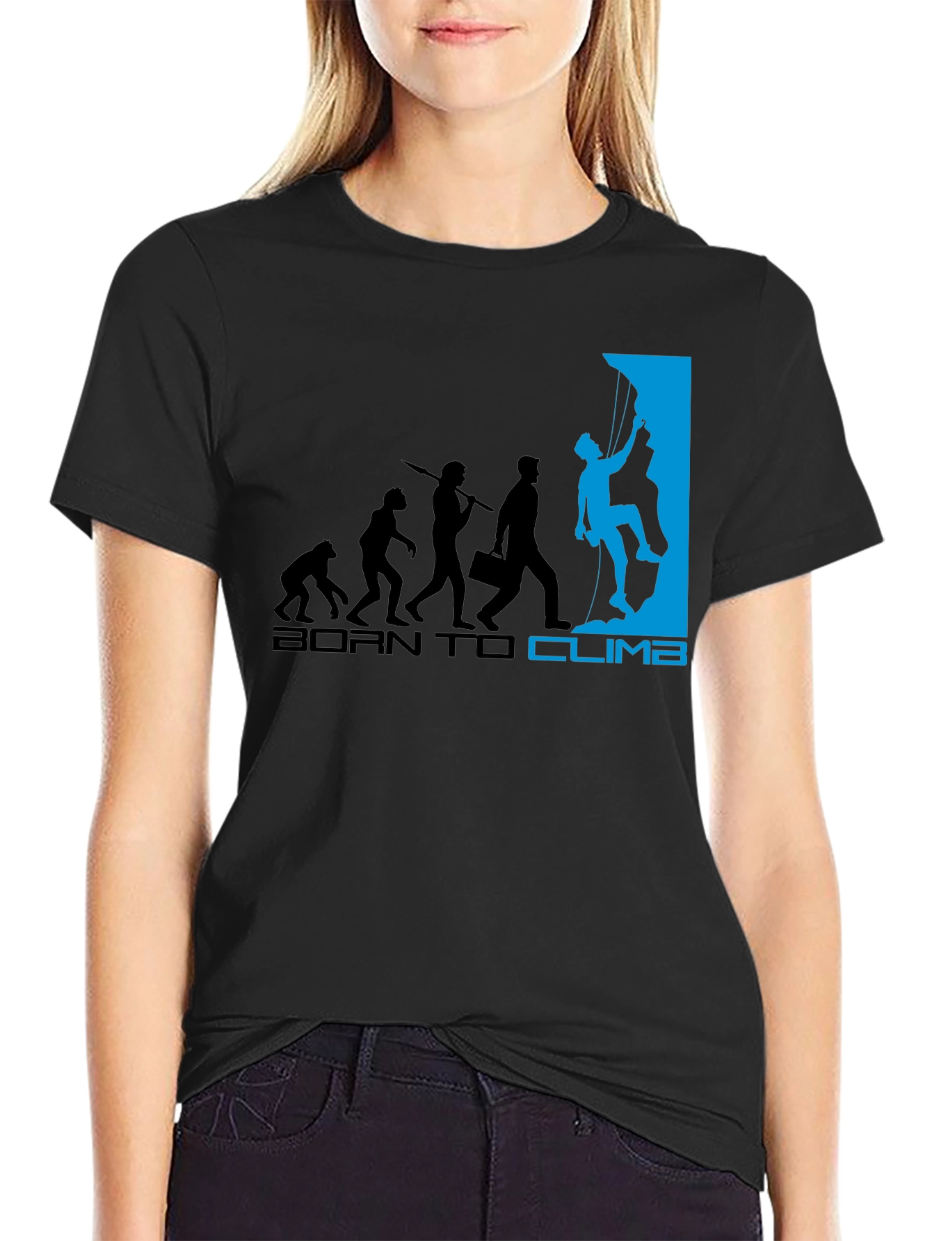 Born to Climb Evolution Graphic Tee