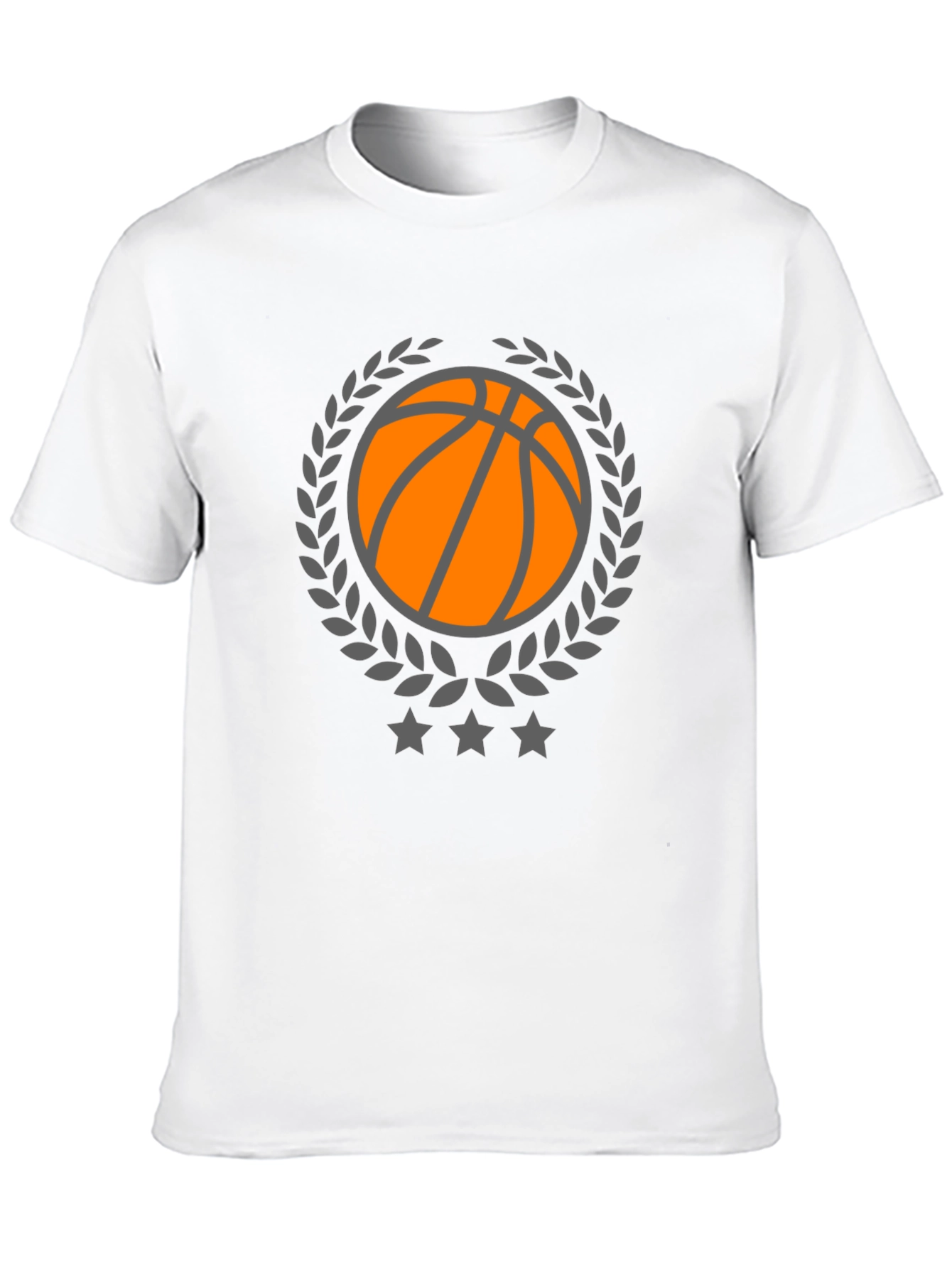 Basketball Wreath Graphic T-Shirt