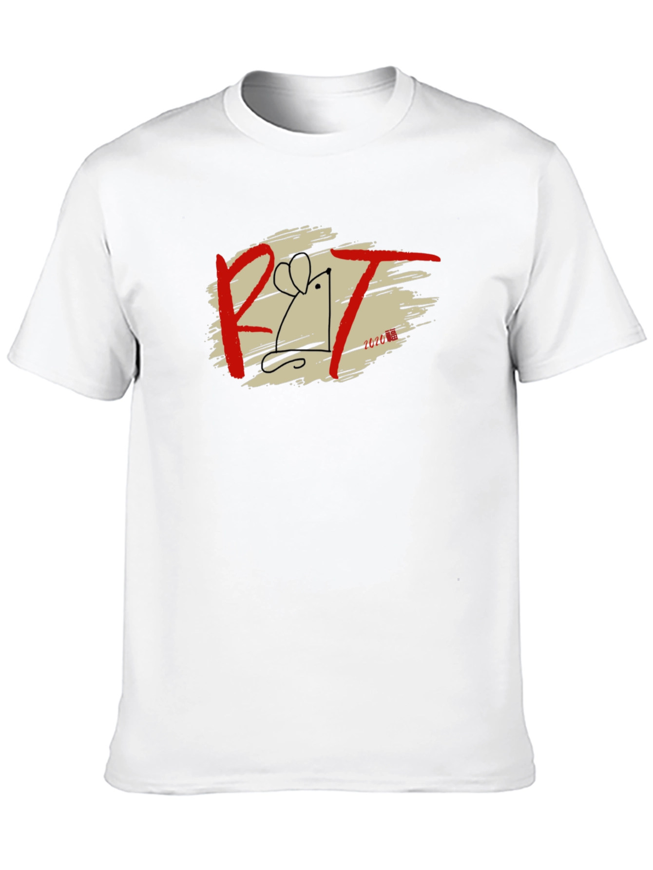 Rat T-Shirt Graphic Tee Animal Lover Shirt