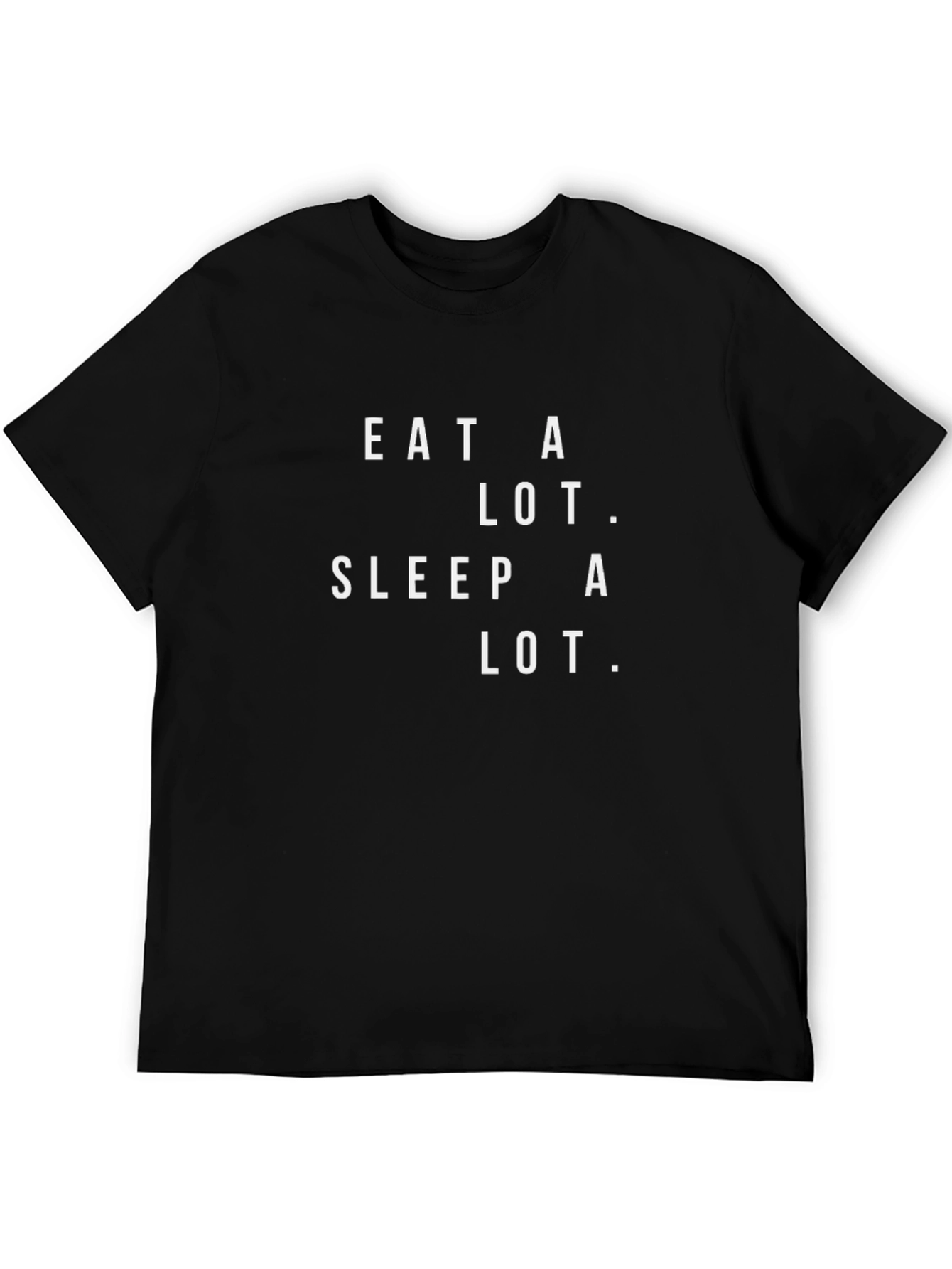 Eat a Lot Sleep a Lot Graphic Tee