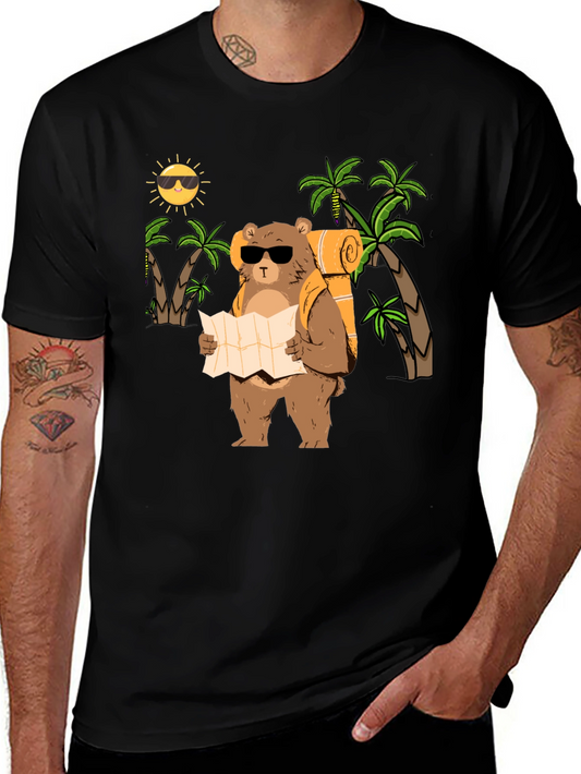 Bear Tourist T-Shirt - Adventure Ready!