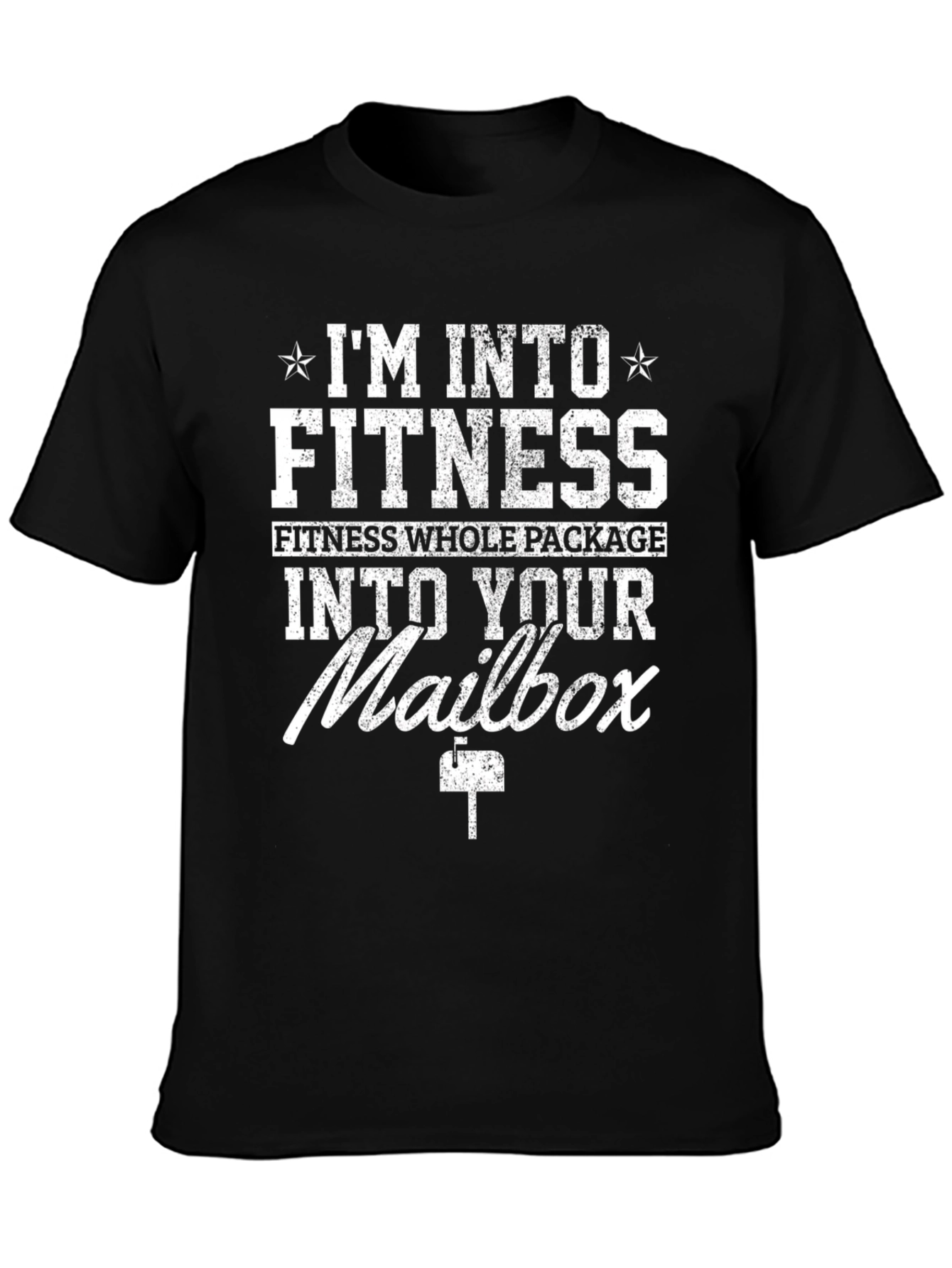 Fitness Mailbox Funny T-Shirt