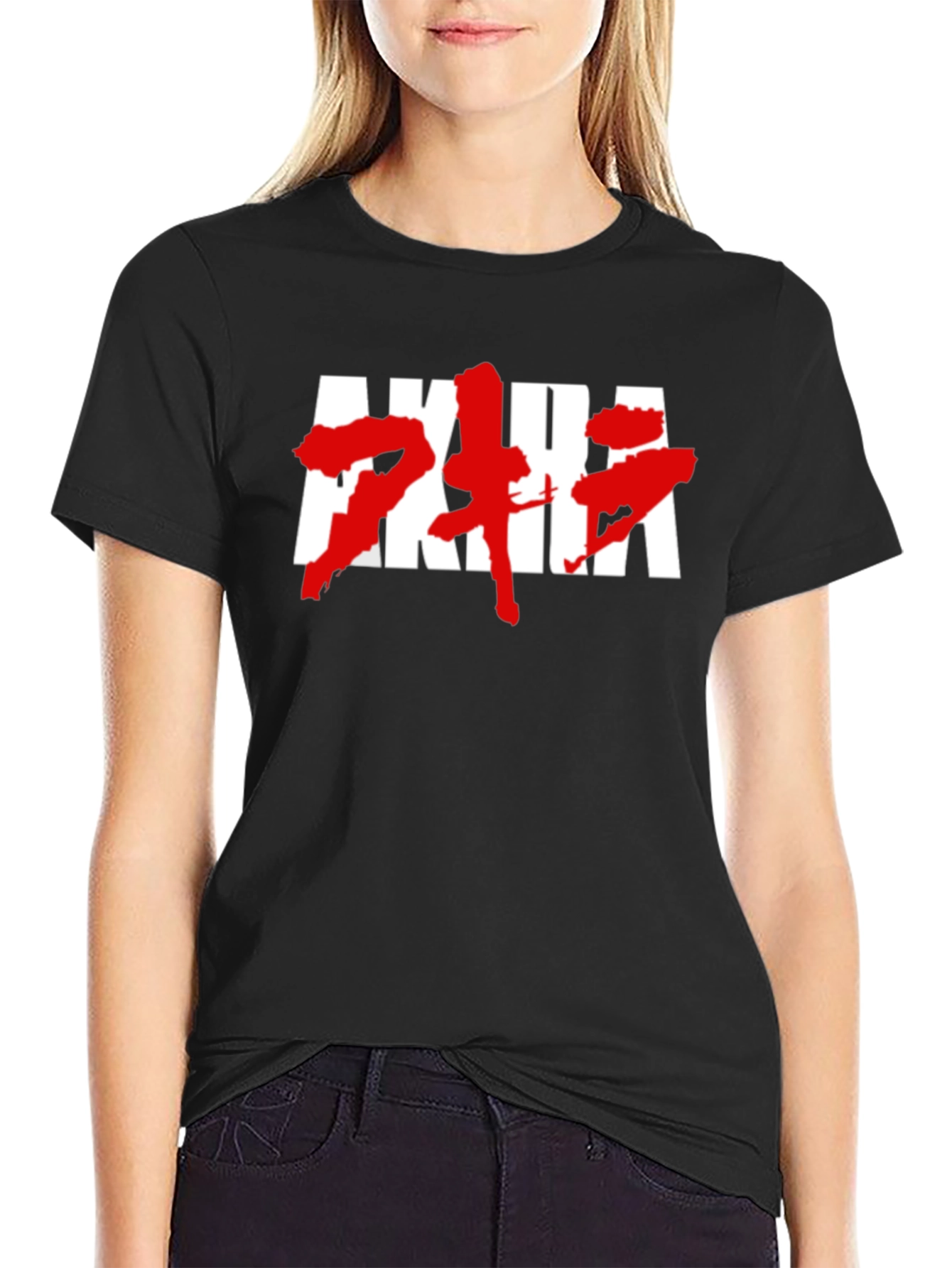 Akira Graphic T-Shirt - Black Cotton Tee
