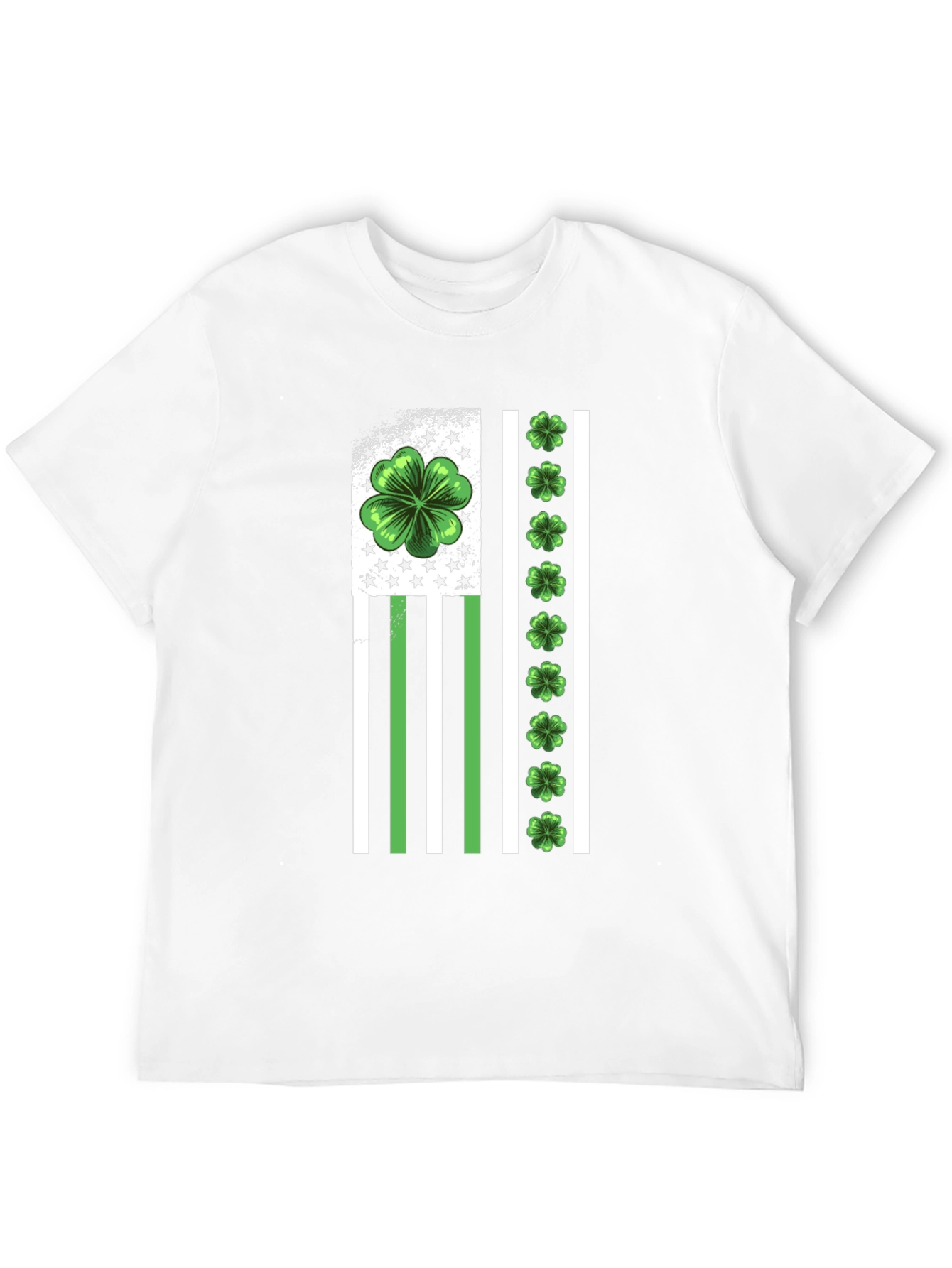 St. Patricks Day Clover Graphic Tee
