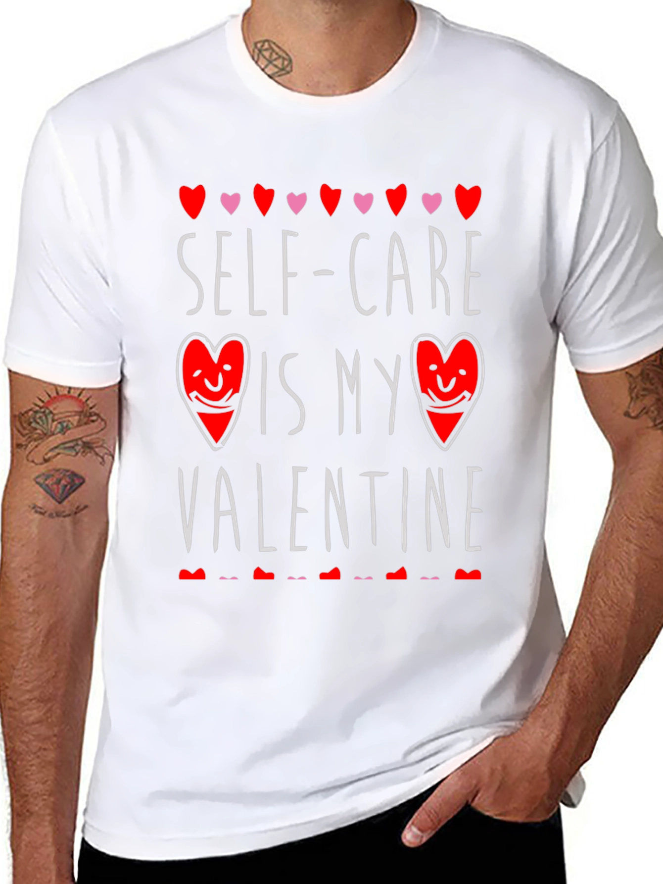 Self-Care Valentines Day Graphic Tee
