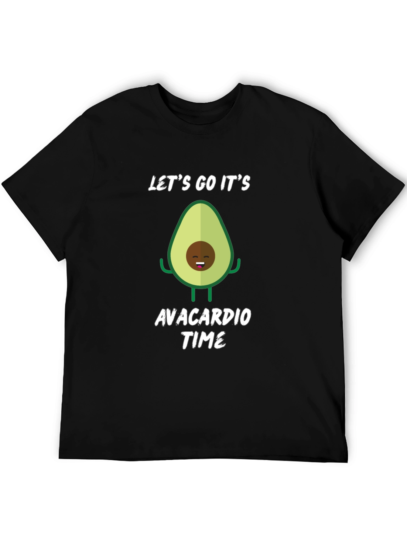 Avacardio Time Black T-Shirt