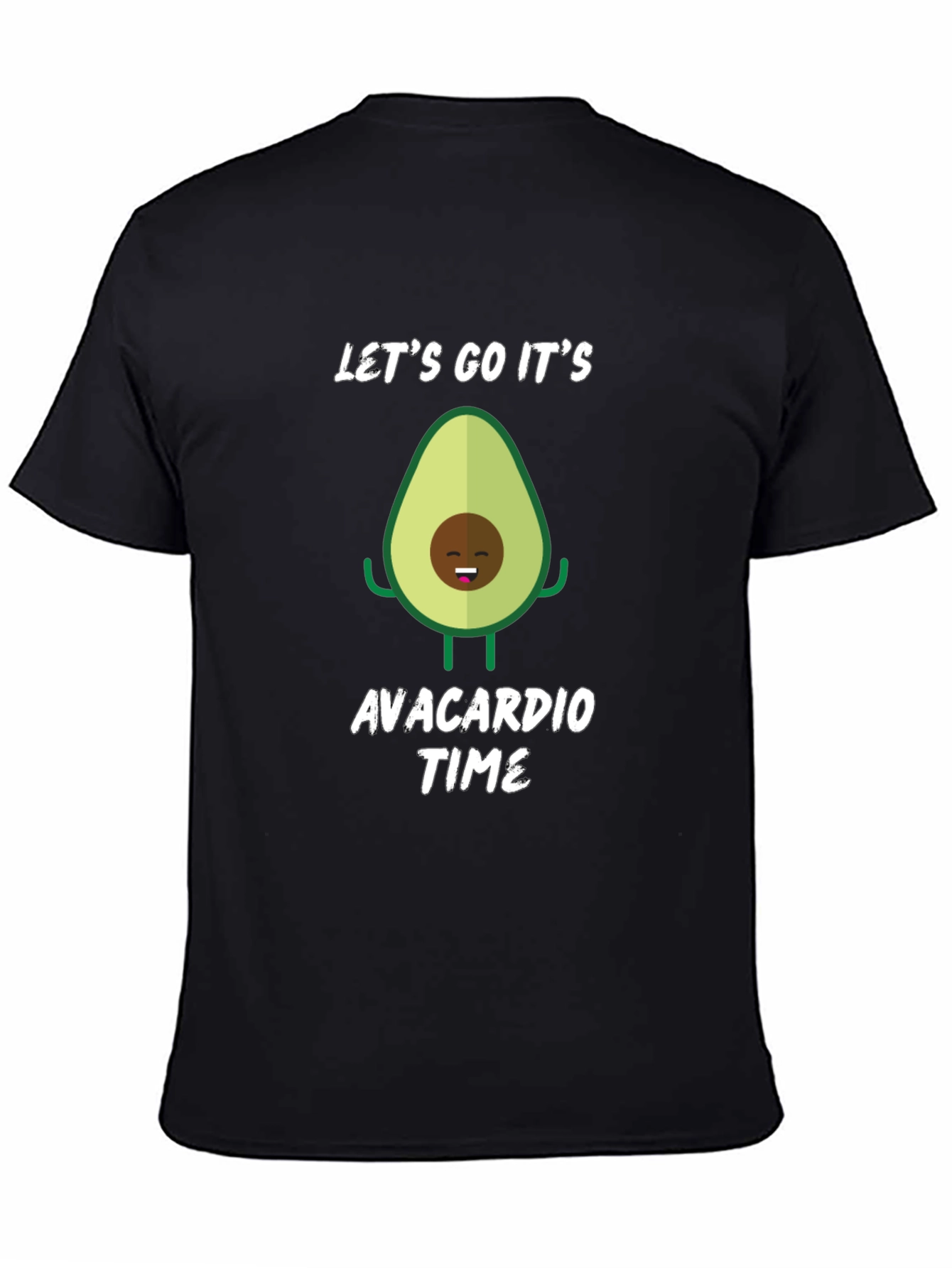 Avacardio Time Black T-Shirt