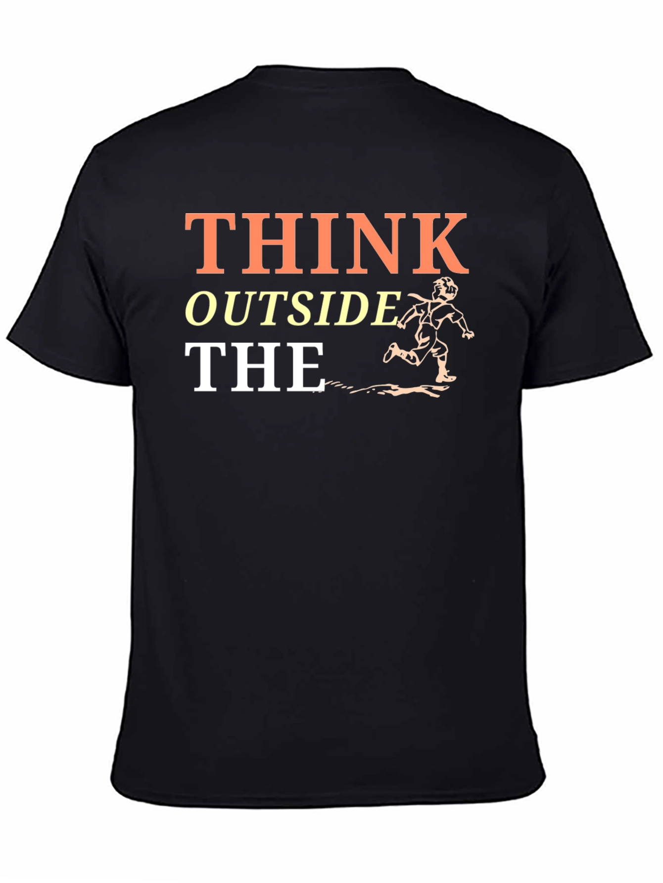 Think Outside the Box T-Shirt - Black