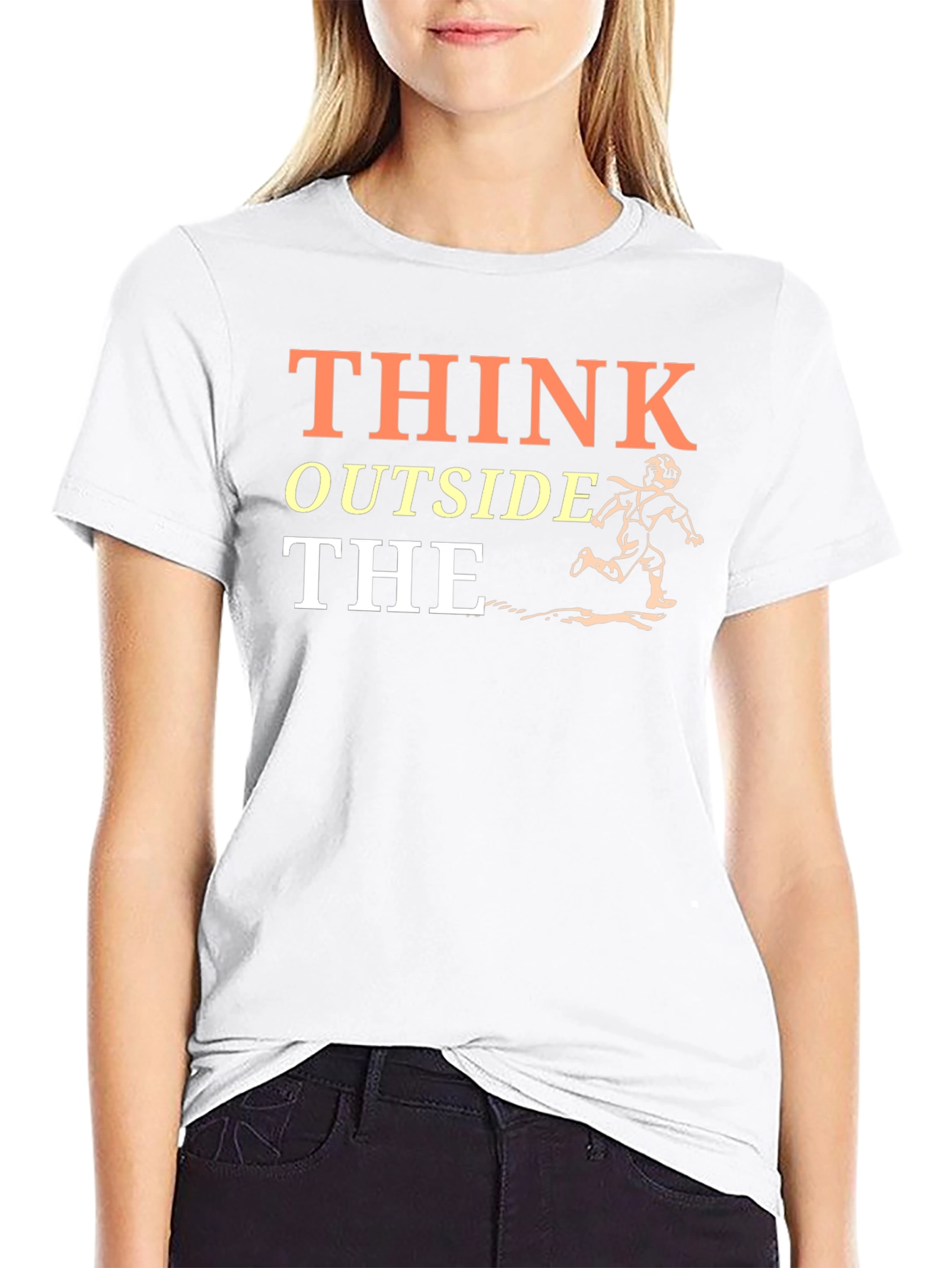 Think Outside the Box T-Shirt - Black