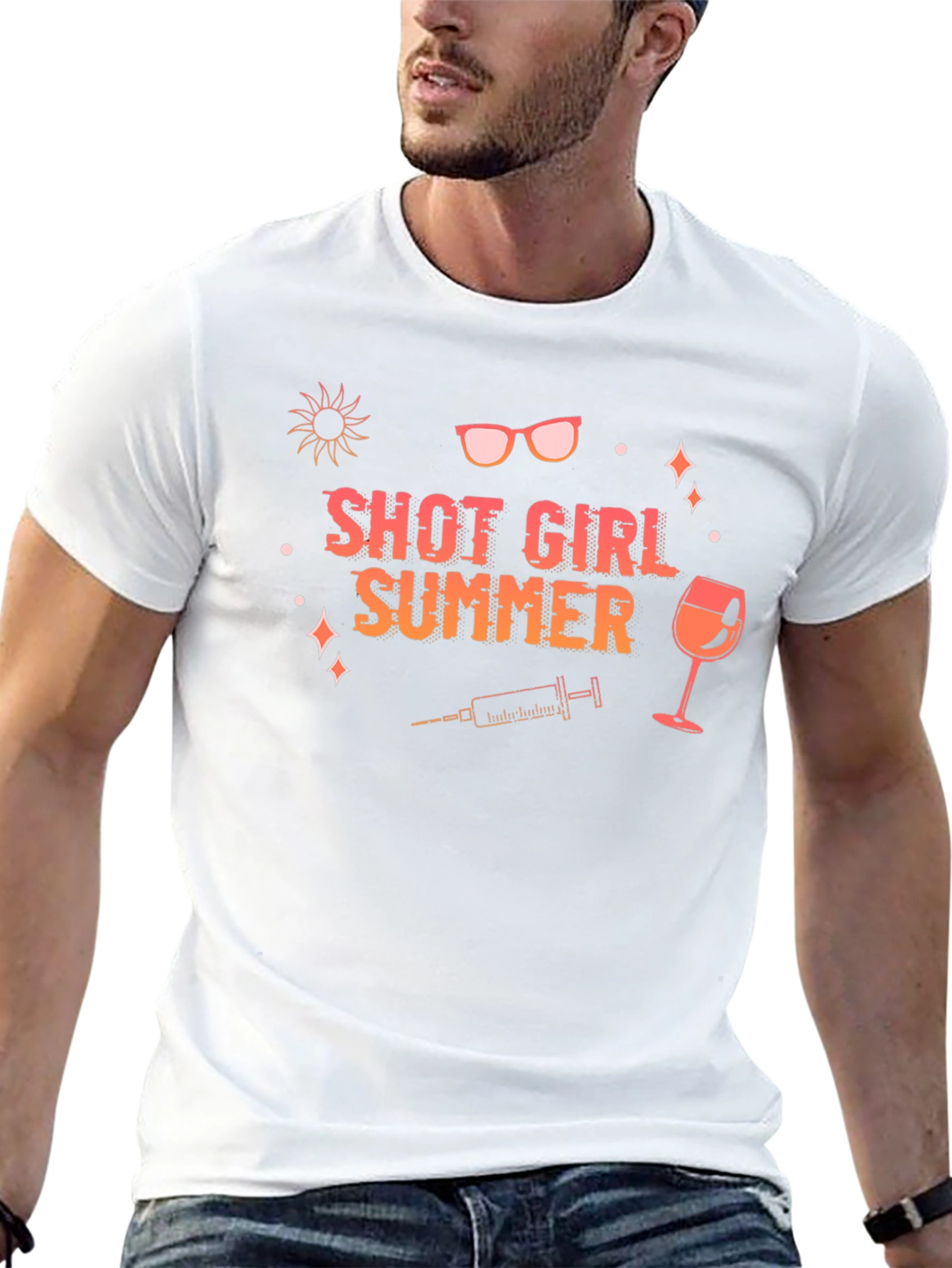 Shot Girl Summer T-Shirt - Funny Party Top