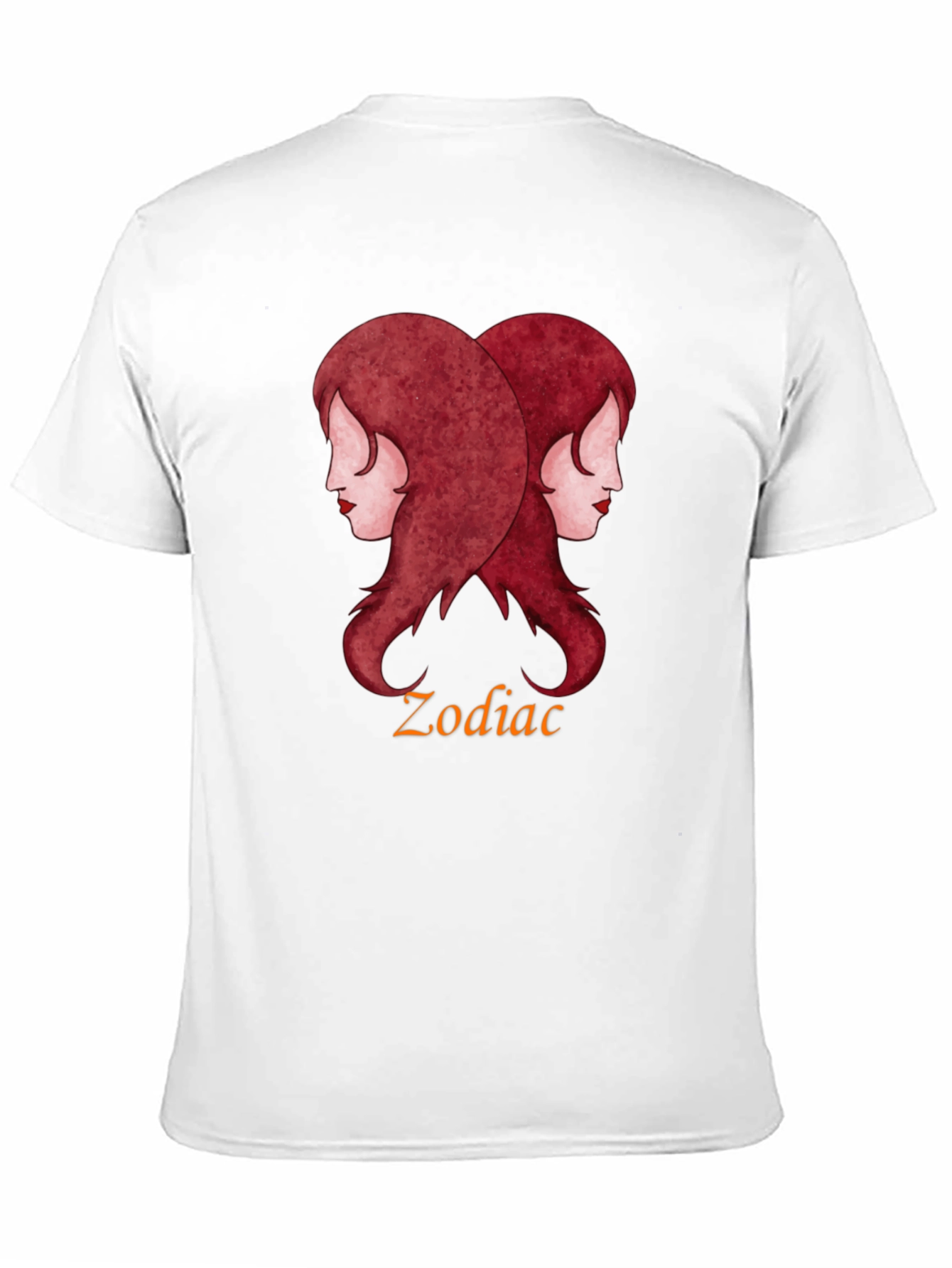 Gemini Zodiac Black T-Shirt