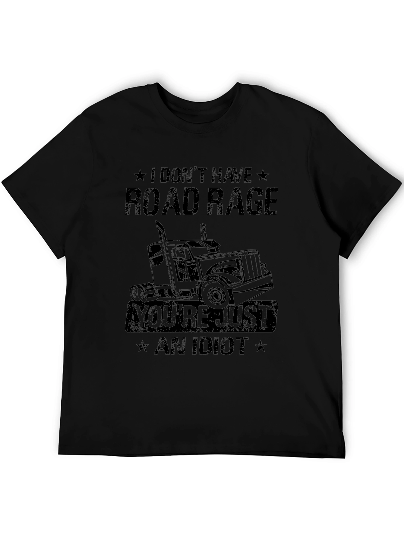 Road Rage Trucker Humor T-Shirt