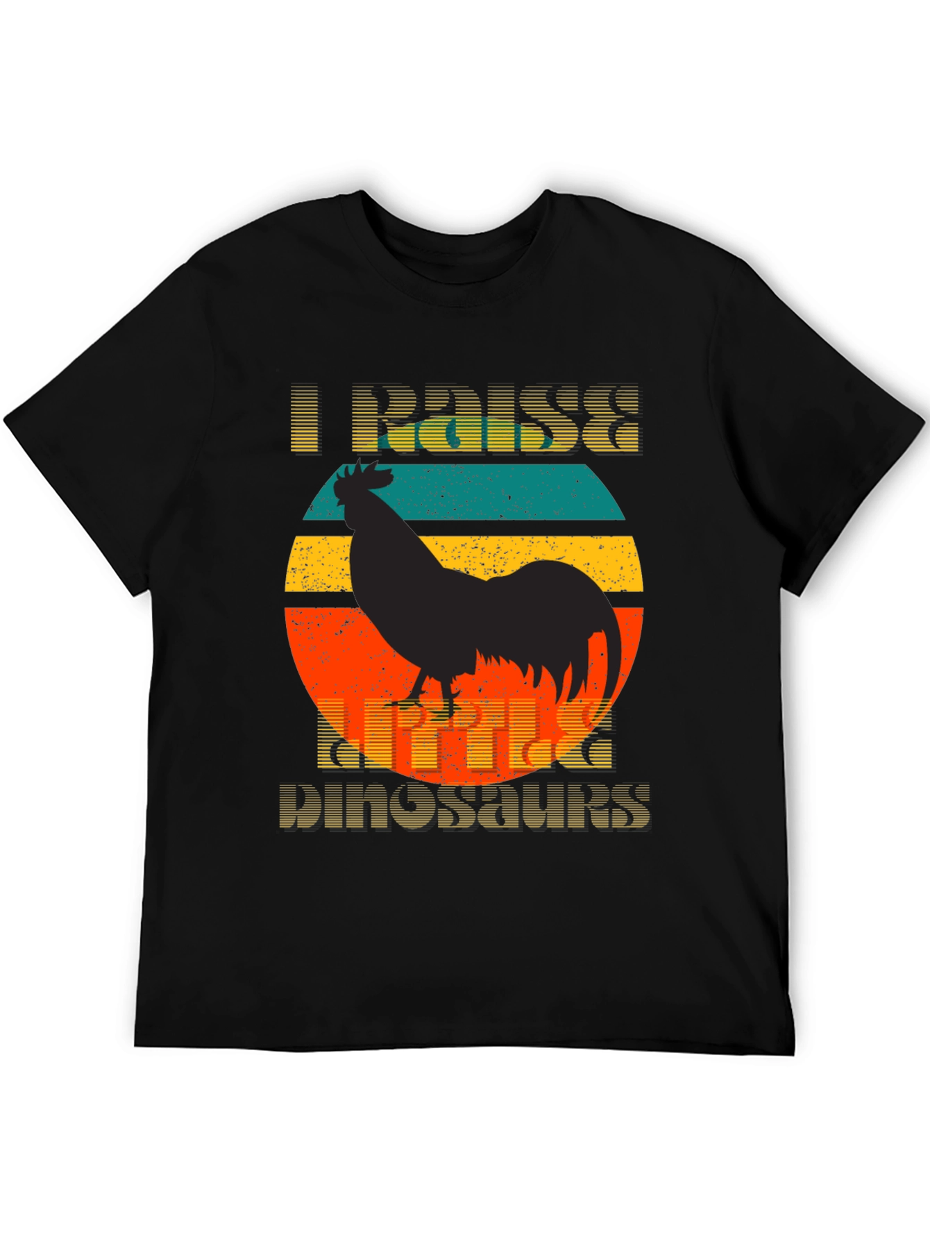 I Raise Tiny Dinosaurs Funny Chicken T-Shirt