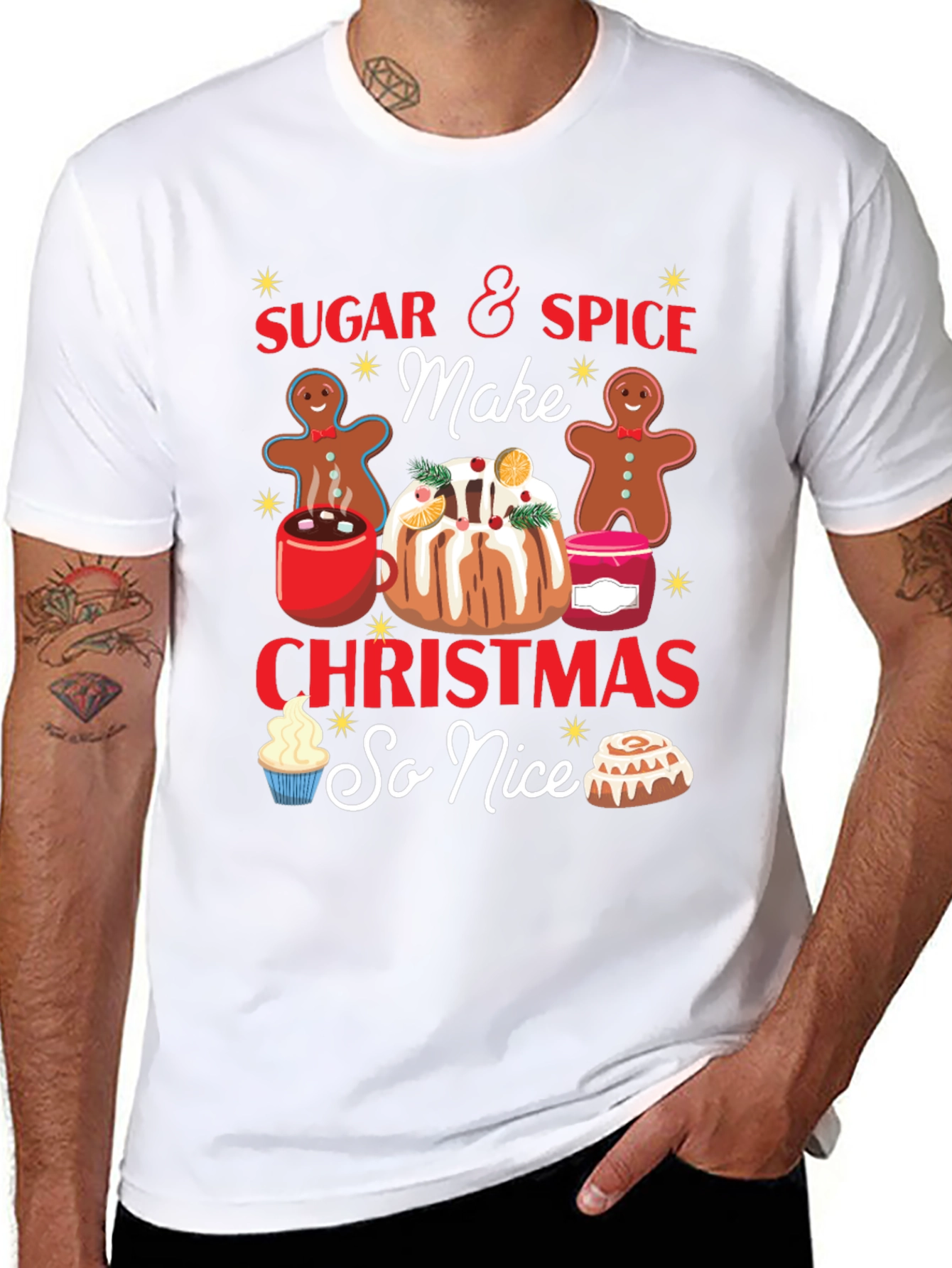 Festive Holiday T-Shirt: Christmas Treats