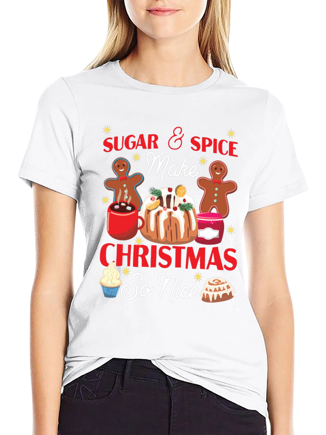 Festive Holiday T-Shirt: Christmas Treats