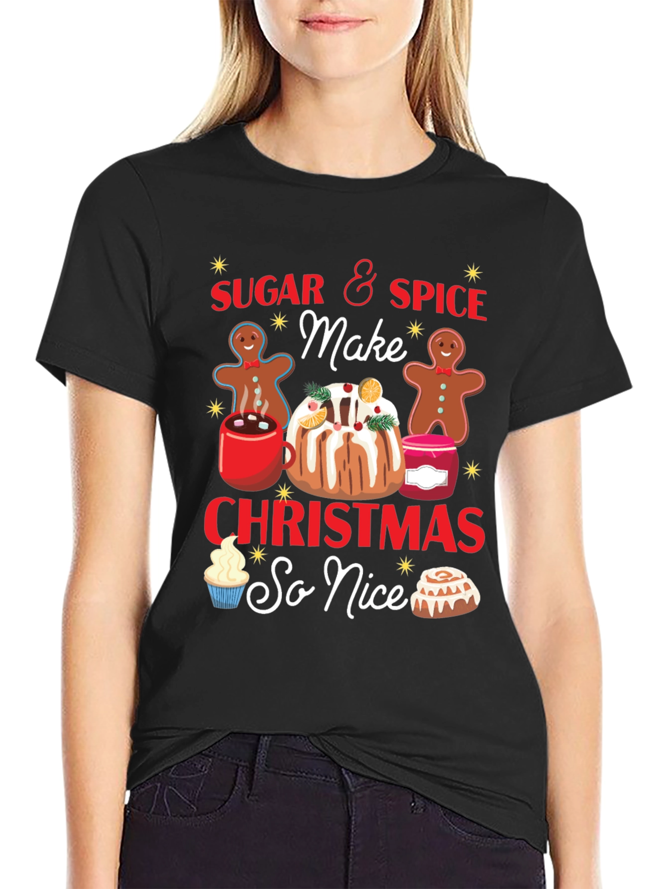 Festive Holiday T-Shirt: Christmas Treats