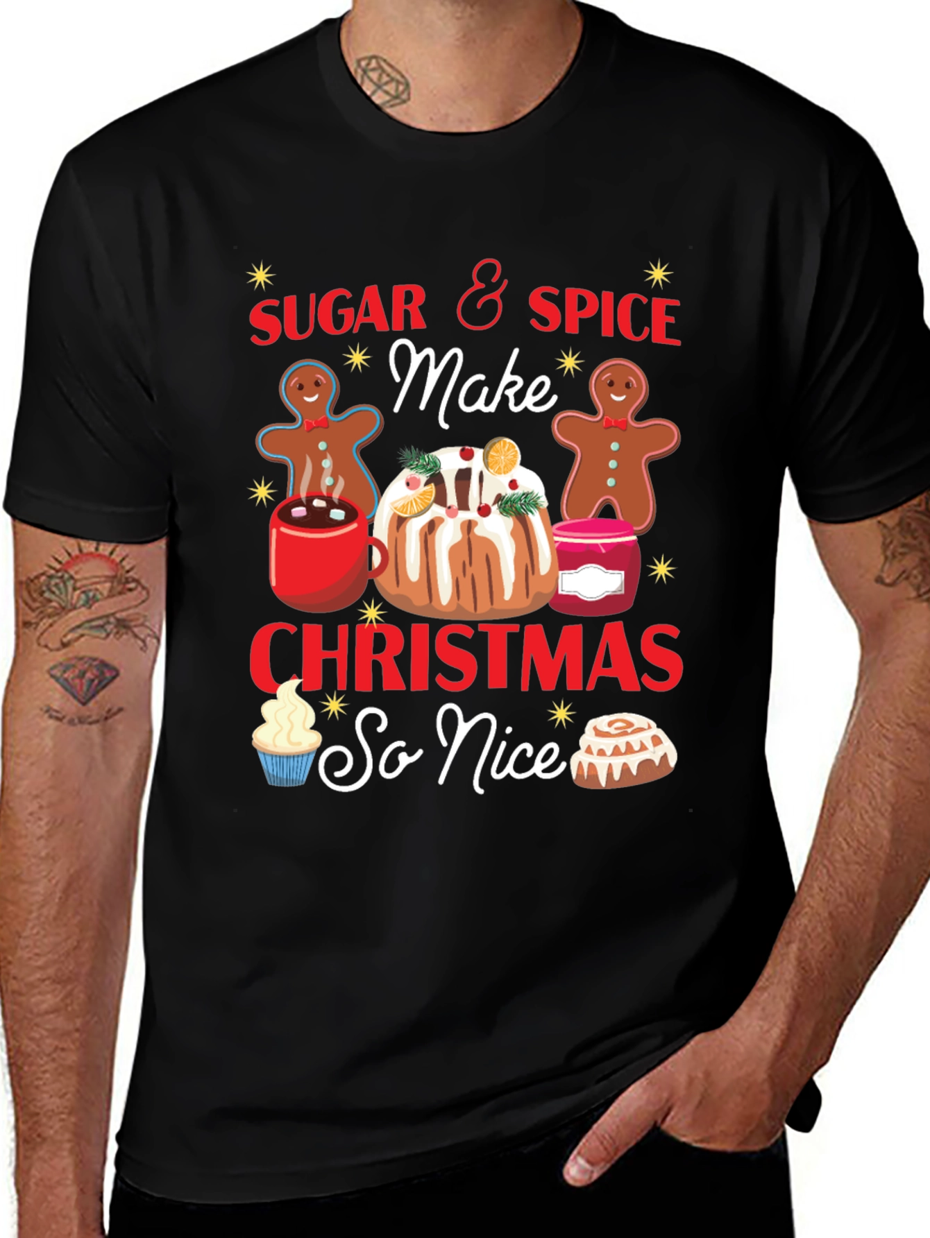 Festive Holiday T-Shirt: Christmas Treats