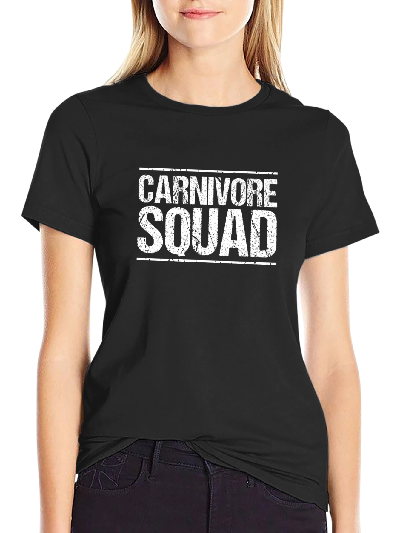 Carnivore Squad Graphic Tee - Black