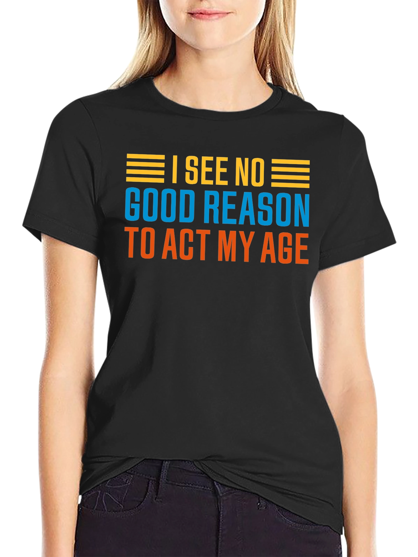 Funny I See No Good Reason Graphic Tee