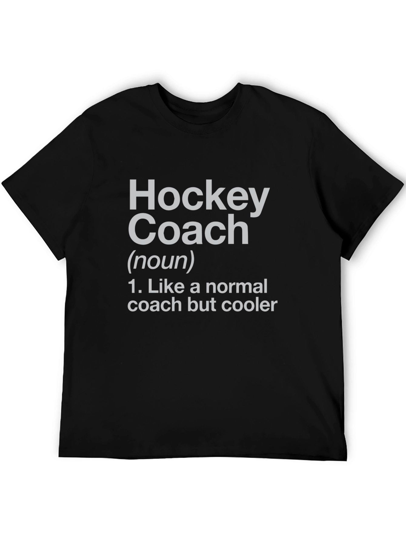 Hockey Coach Definition Graphic T-Shirt