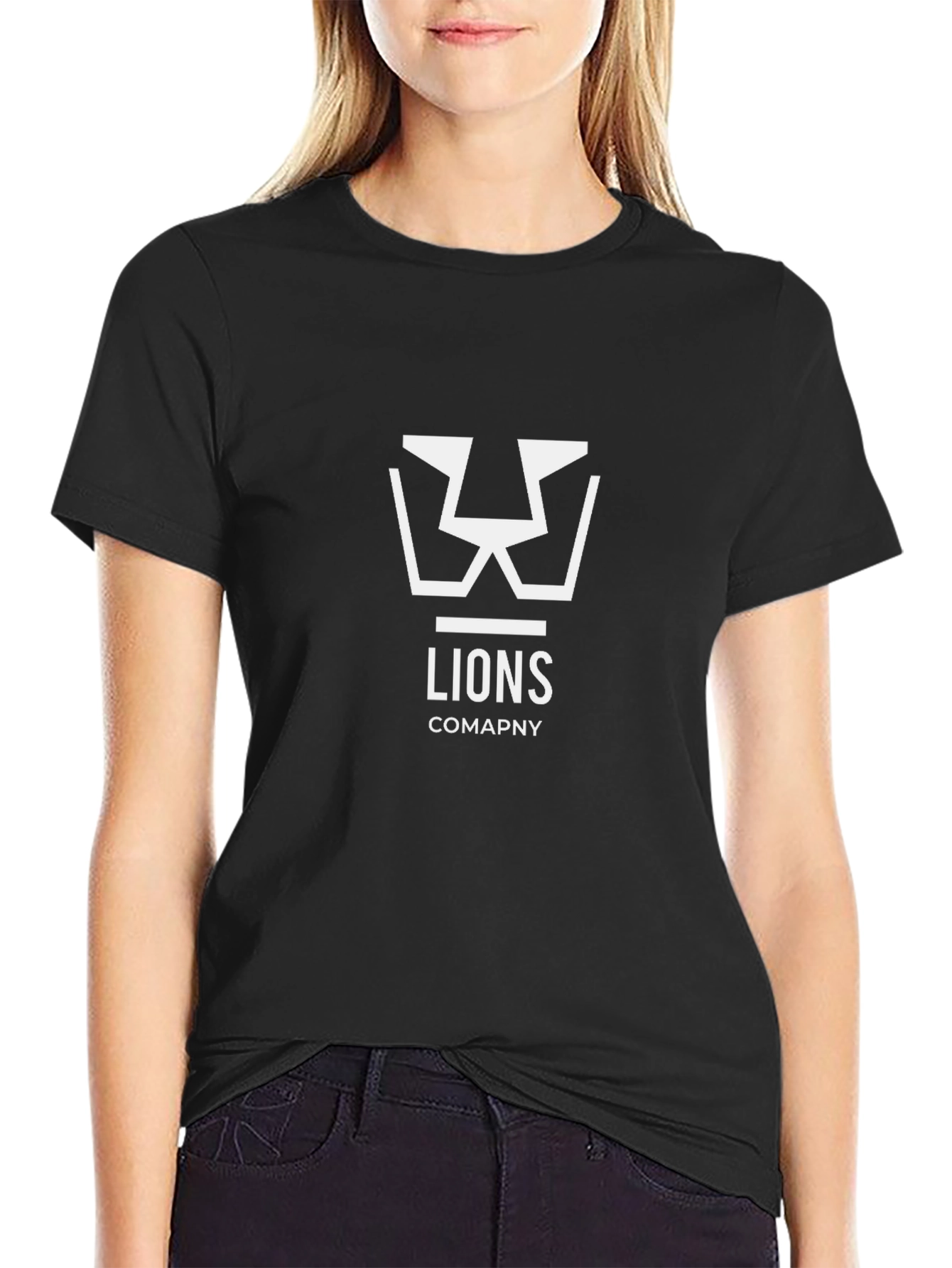 Lion Company T-Shirt - Modern Graphic Tee