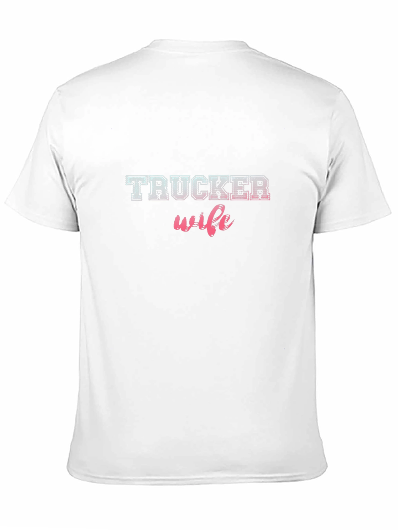 Trucker Wife Graphic Tee - Black