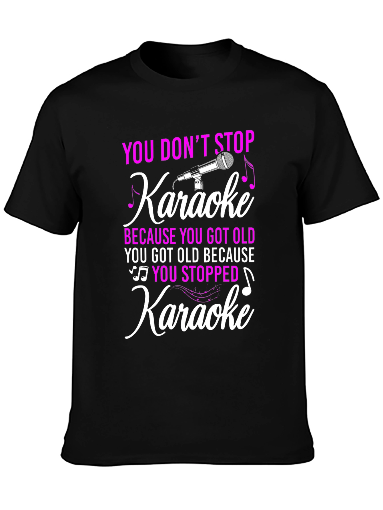 Karaoke Lover T-Shirt: Dont Stop Karaoke!
