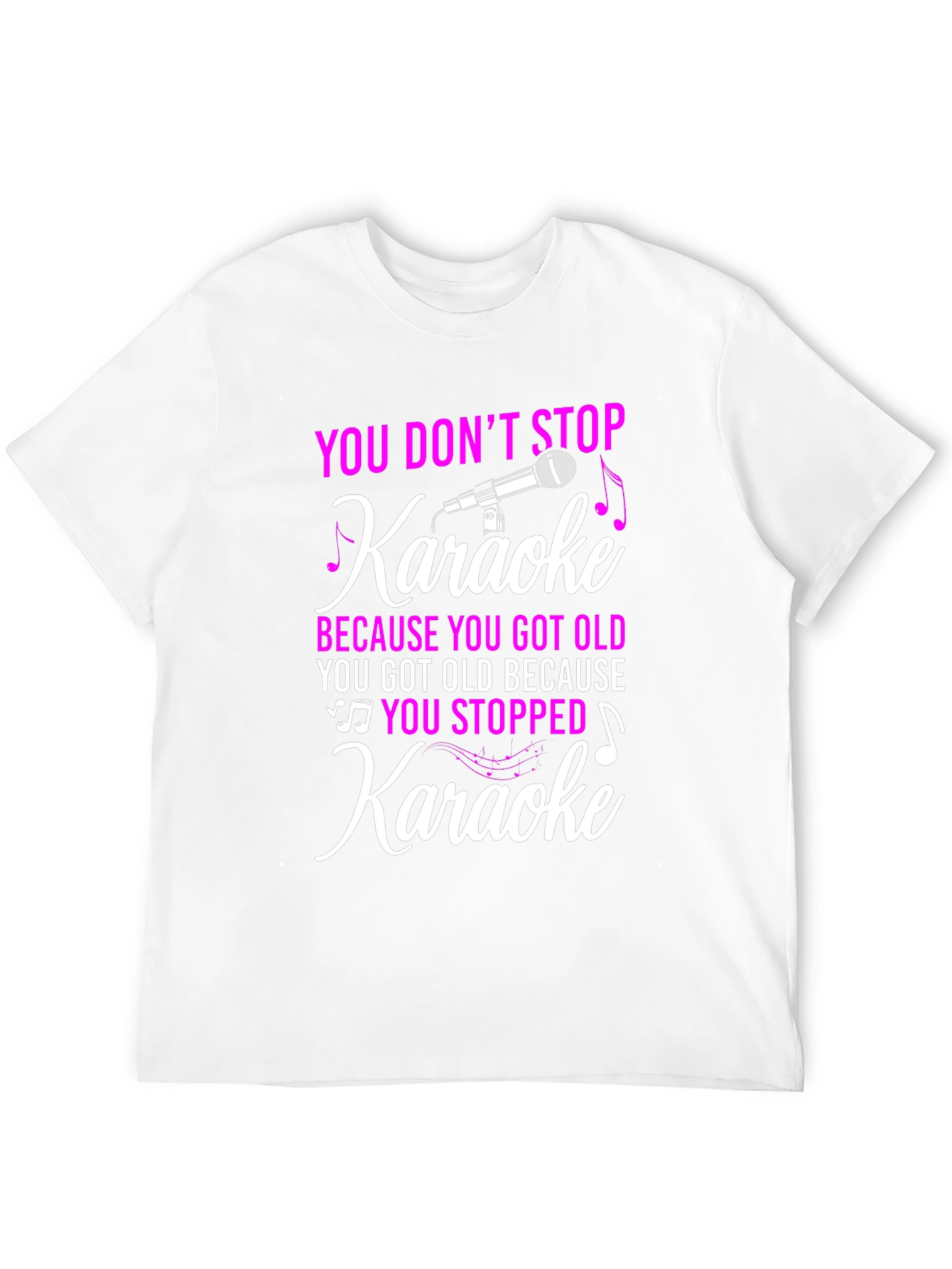 Karaoke Lover T-Shirt: Dont Stop Karaoke!