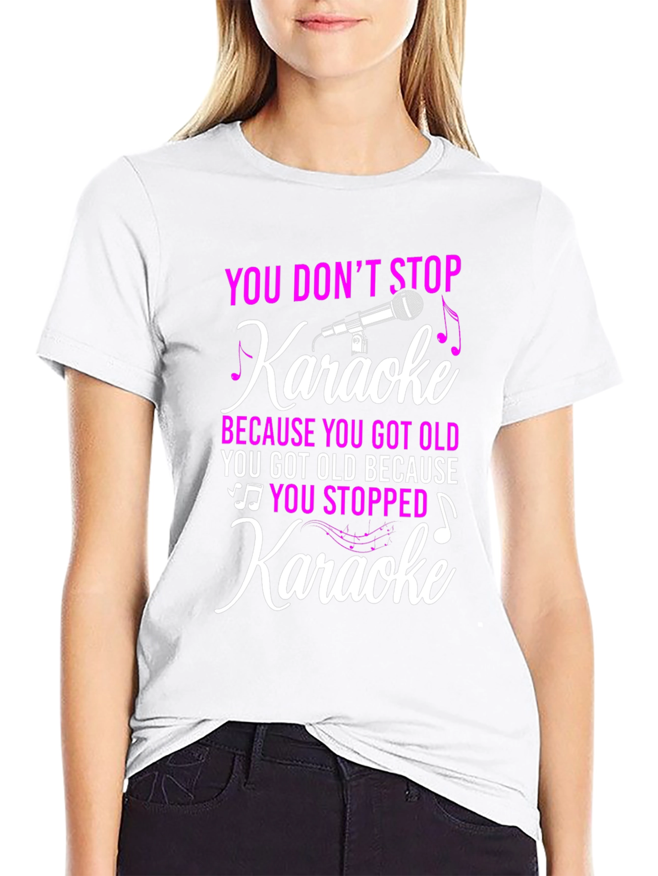 Karaoke Lover T-Shirt: Dont Stop Karaoke!