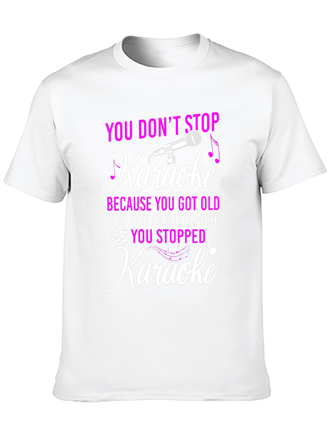 Karaoke Lover T-Shirt: Dont Stop Karaoke!