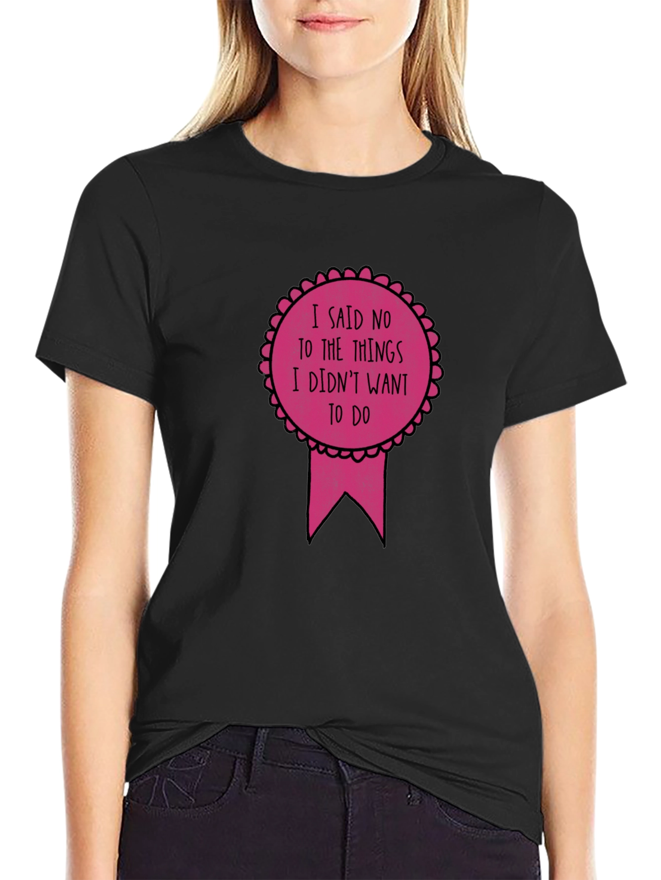 Sarcastic I Said No Graphic Tee